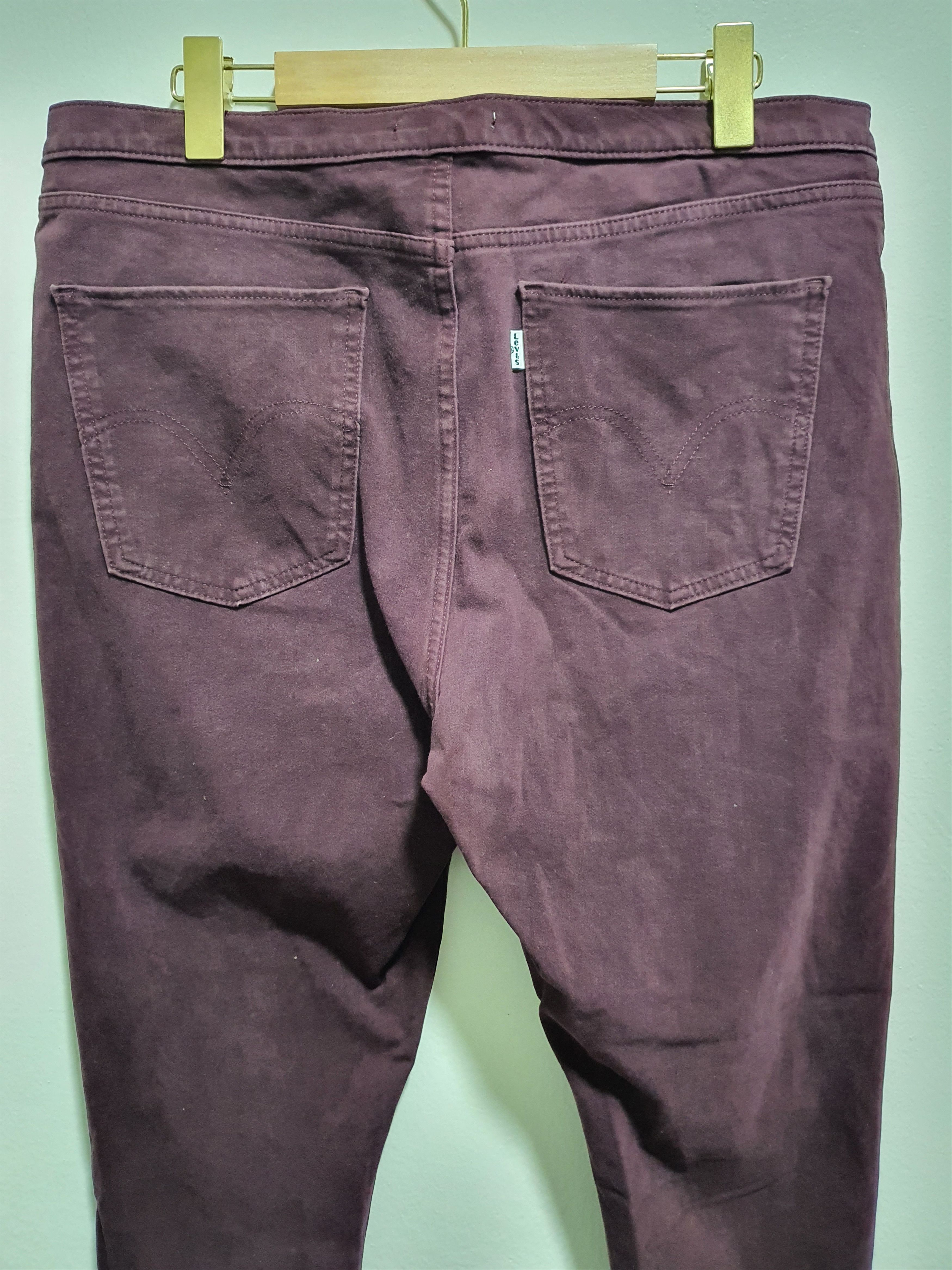 Levi's LEVI’S (NO FRONT POCKET) 35”/38” SUPER SKINNY STRETCHABLE Size US 35 - 4 Thumbnail