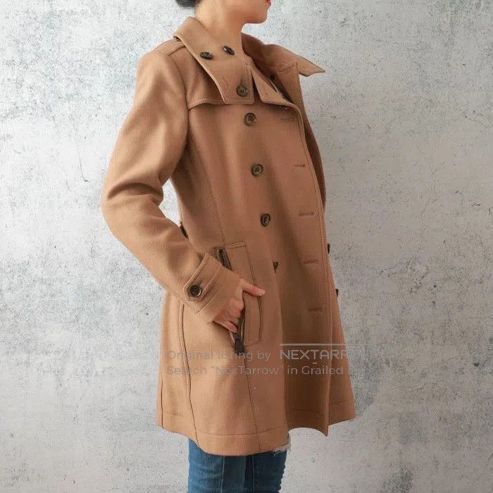 Burberry Burberry Wool Camel Coat. Size S / US 4 / IT 40 - 2 Thumbnail
