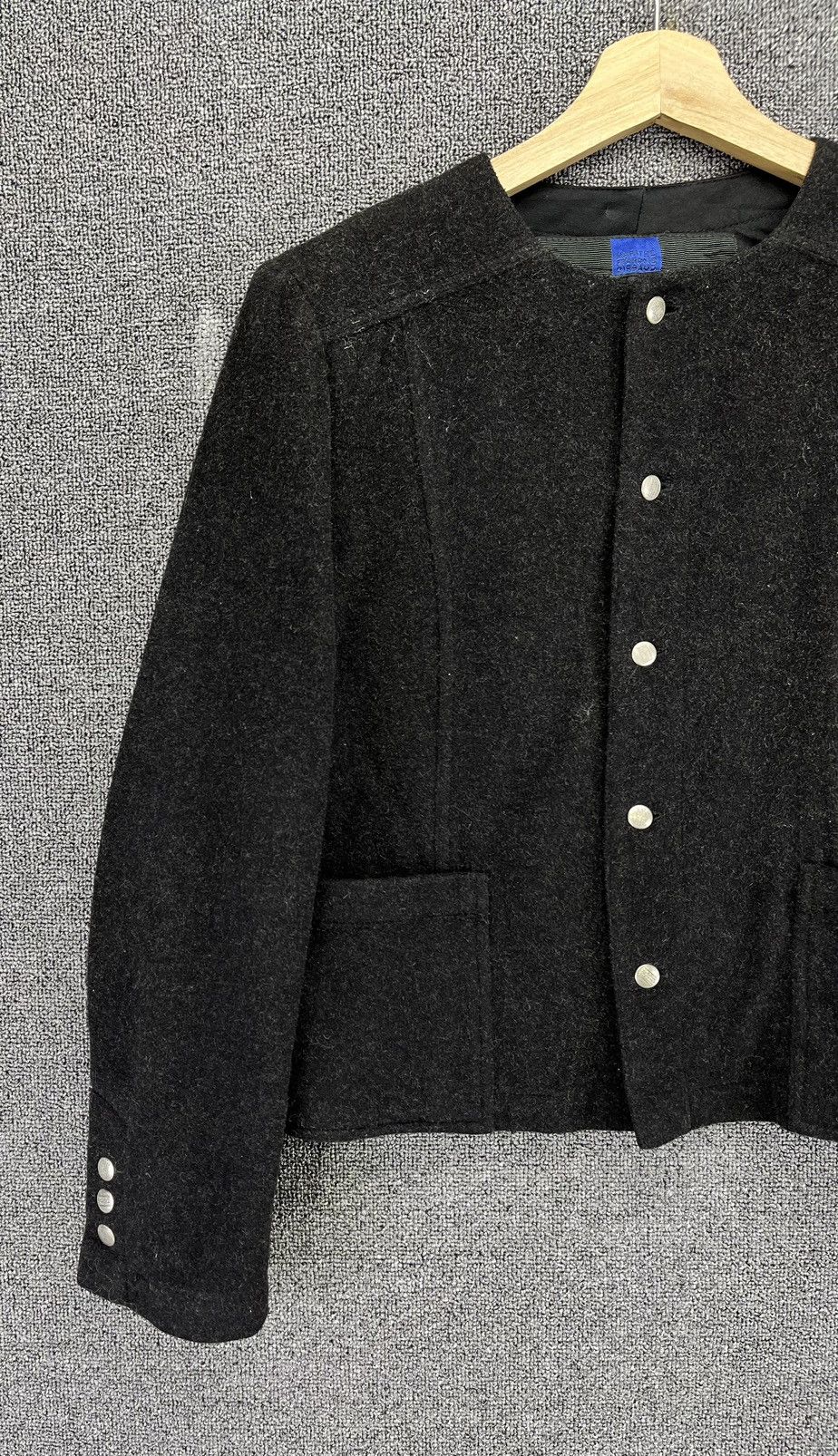 Marithe + Francois Girbaud Vintage Marithe Francois Girbaud Wool Cardigan Jacket Size M / US 6-8 / IT 42-44 - 3 Thumbnail