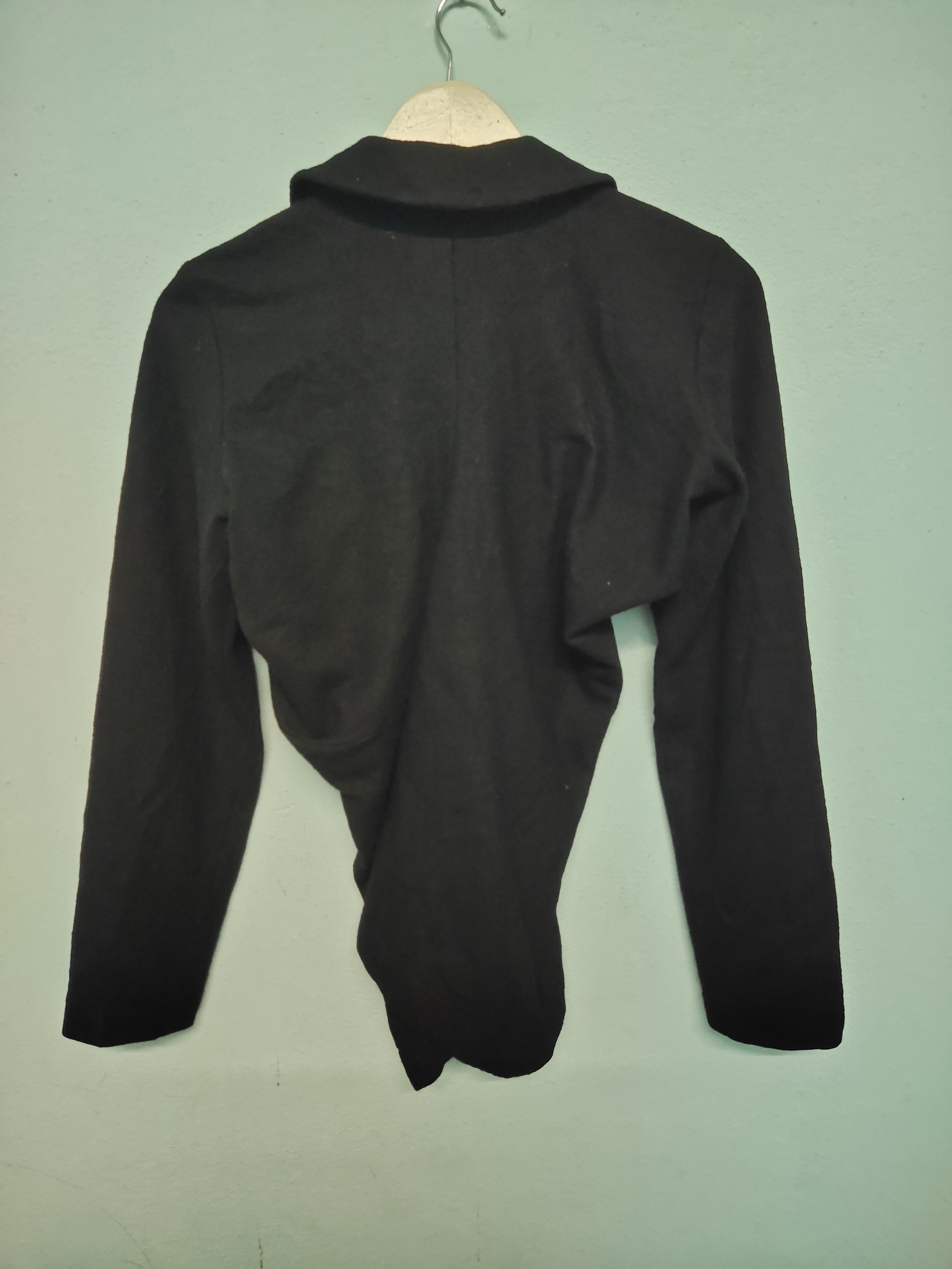 Comme des Garcons × Vintage AD1997 Tricot Comme Des Garçons Wool Top Cropped Size ONE SIZE - 2 Thumbnail