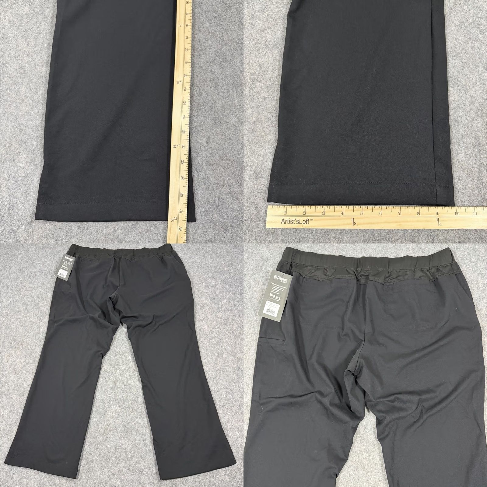 Vintage Grey's Anatomy Signature Scrub Pant Women's 3XL Black Pants 3XL Womens Grey's Anatomy Signature Scrub Pant Black Size 40" / US 18 - 10 Thumbnail