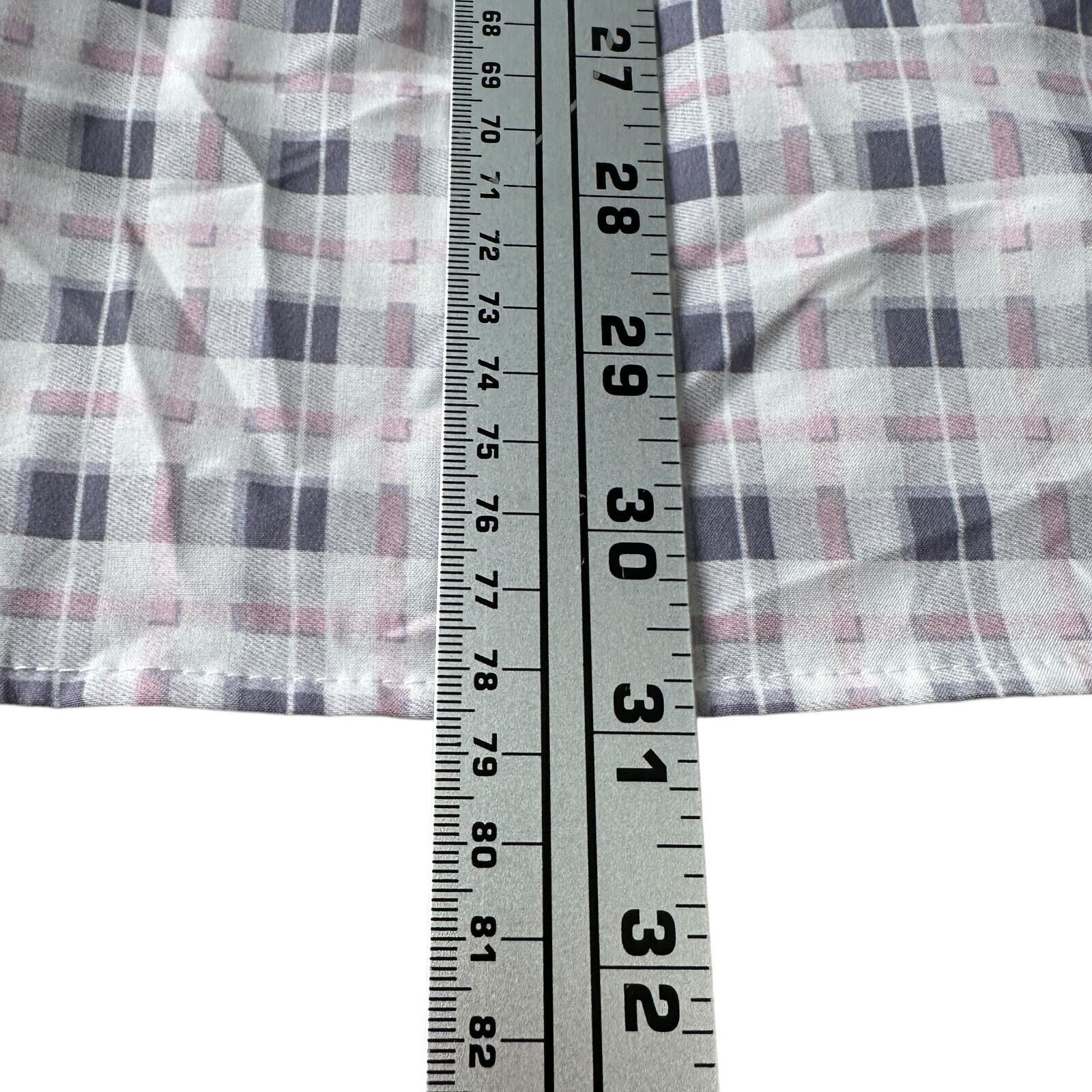 Other WRK 4-Way Stretch Dress Shirt Men’s 15.5 White Gray Pink Size US M / EU 48-50 / 2 - 10 Thumbnail