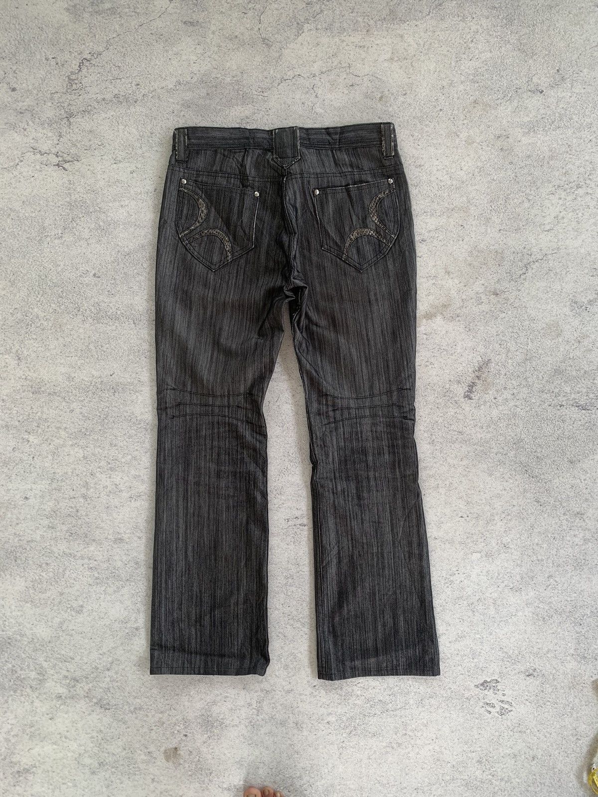 If Six Was Nine × Japanese Brand × Tornado Mart Takaiq japanese snake skin pocket pants Size US 32 / EU 48 - 2 Thumbnail
