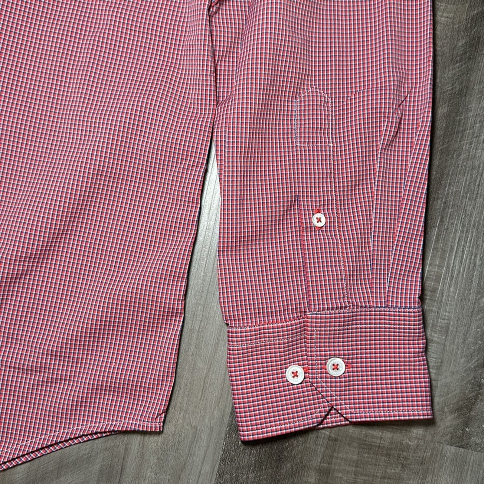 BUGATCHI Bugatchi Shaped Fit Performance Long Sleeve - 3XL Size US XXL / EU 58 / 5 - 4 Thumbnail
