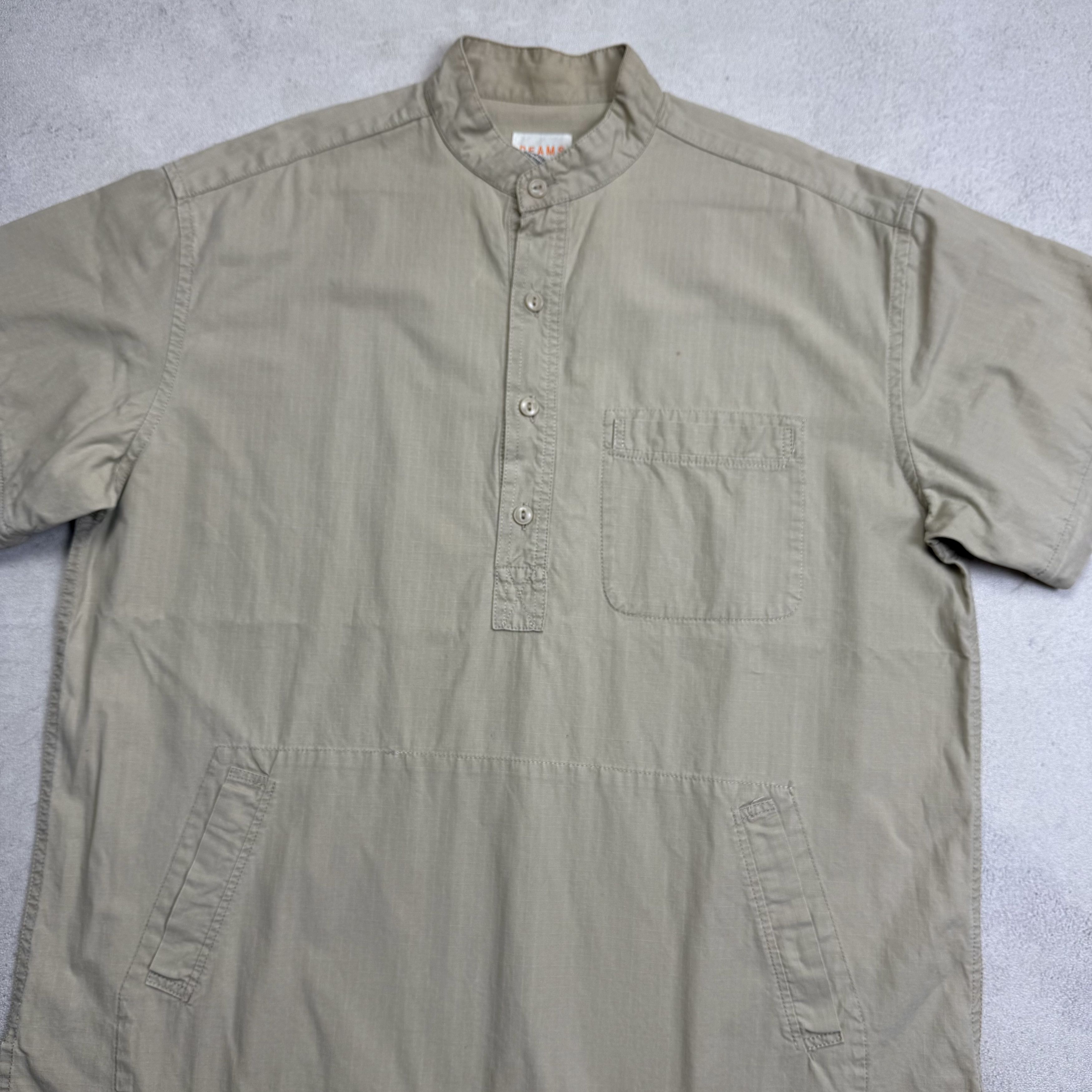 Beams Plus Beams Japan Half Button Anorak Shirt Size US L / EU 52-54 / 3 - 2 Thumbnail