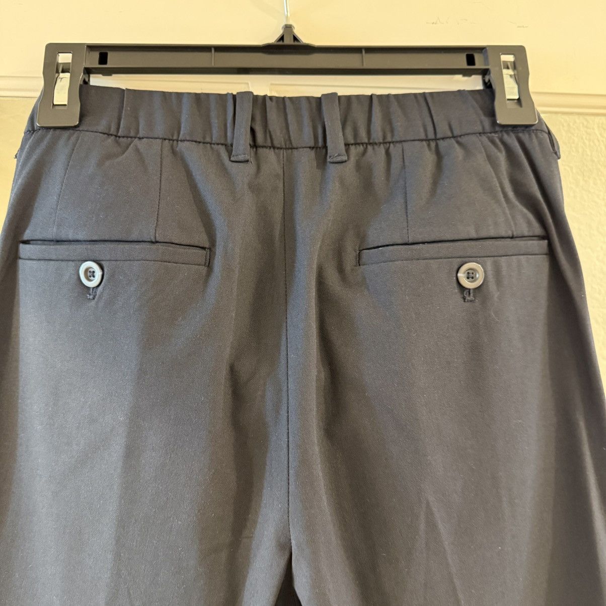 Mango MANGO Men’s Dark Navy Slim-Fit Stretch Pants Size 30 Size US 30 / EU 46 - 8 Thumbnail