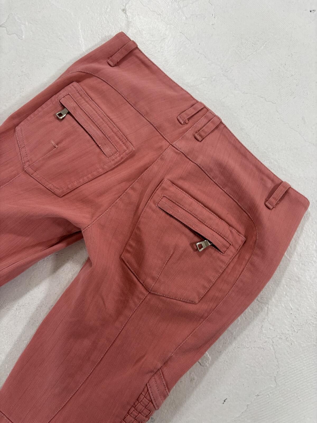 Balmain Balmain Pink Woven Pants Size US 29 - 4 Thumbnail