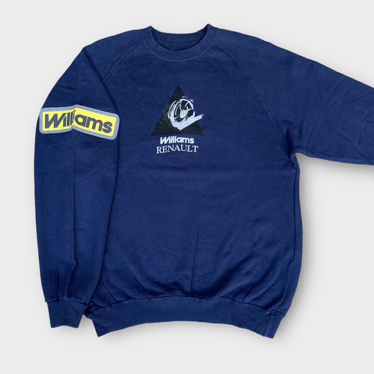 R.M. Williams × Vintage Vintage 90s Williams Renault Formula 1 Crewneck Size US M / EU 48-50 / 2 - 3 Thumbnail