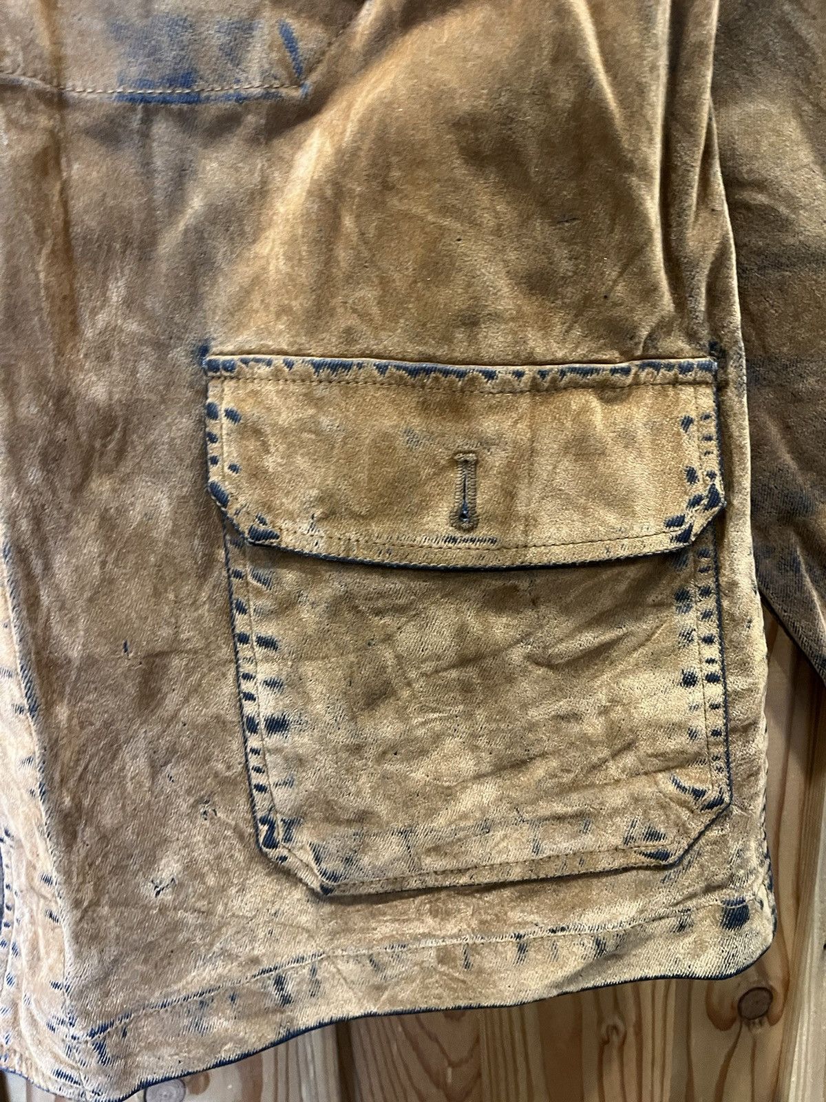 Japanese Brand × Kansai Yamamoto × Vintage Vintage Kansai Jeans Jacket Size US M / EU 48-50 / 2 - 5 Thumbnail