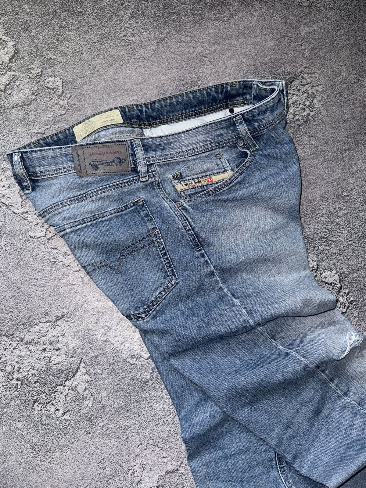 Diesel × Vintage Diesel 32/32 Waykee straight denim pant trouser Jean chino Size US 32 / EU 48 - 16 Thumbnail
