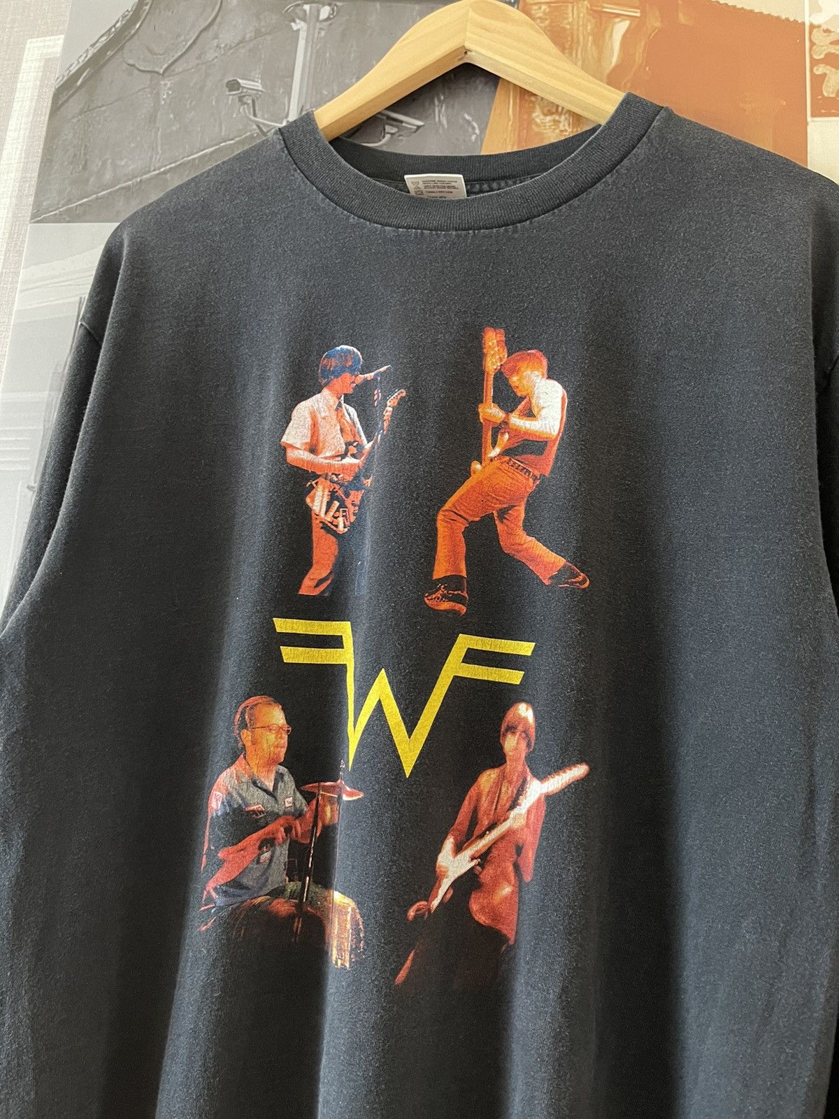 Band Tees Vintage 2001 Weezer Britpop Band Tour Tees Size US L / EU 52-54 / 3 - 2 Thumbnail