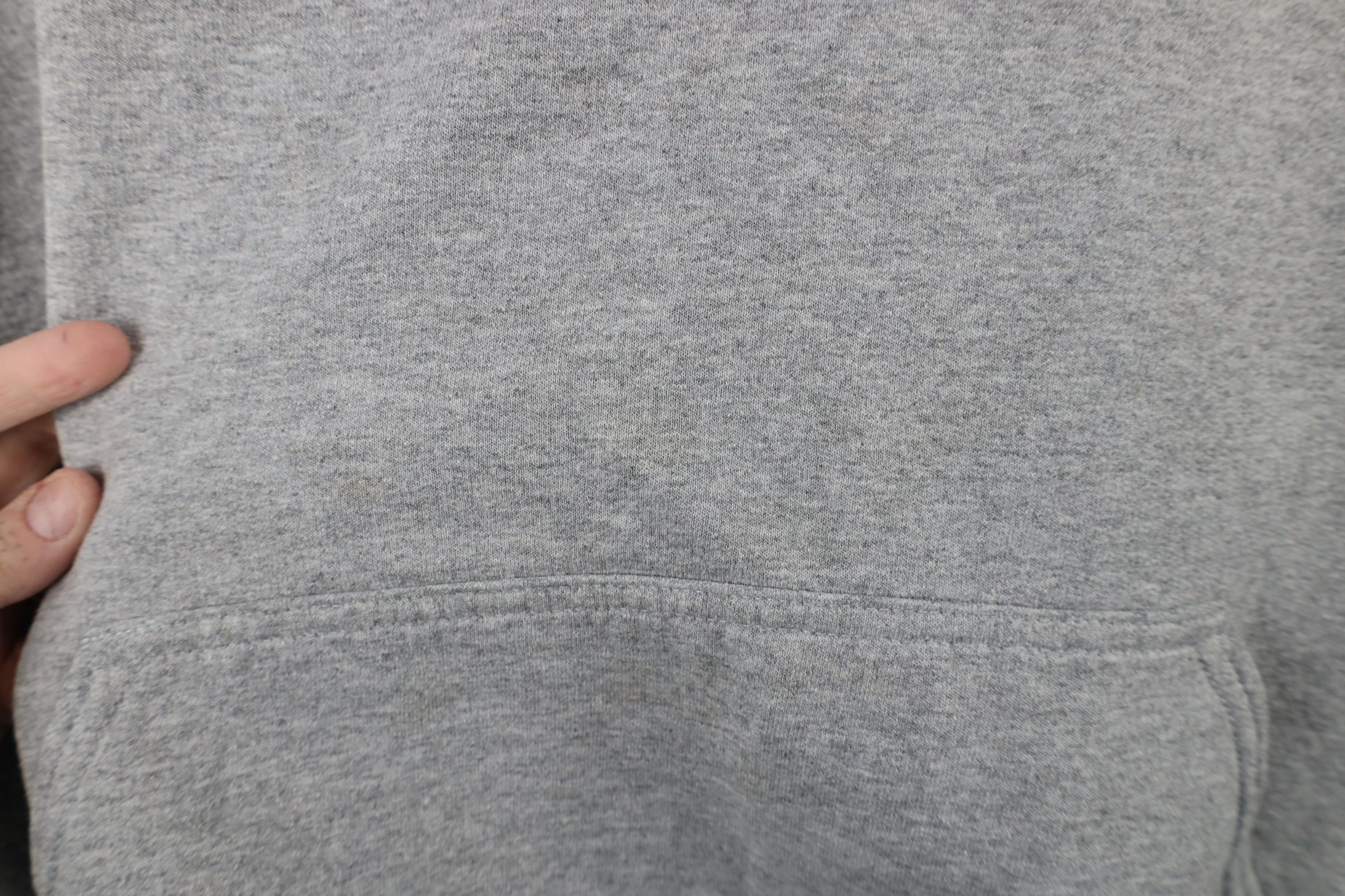 Vintage Vintage 90s Streetwear Hoodie Sweatshirt Heather Gray Size US XL / EU 56 / 4 - 5 Thumbnail