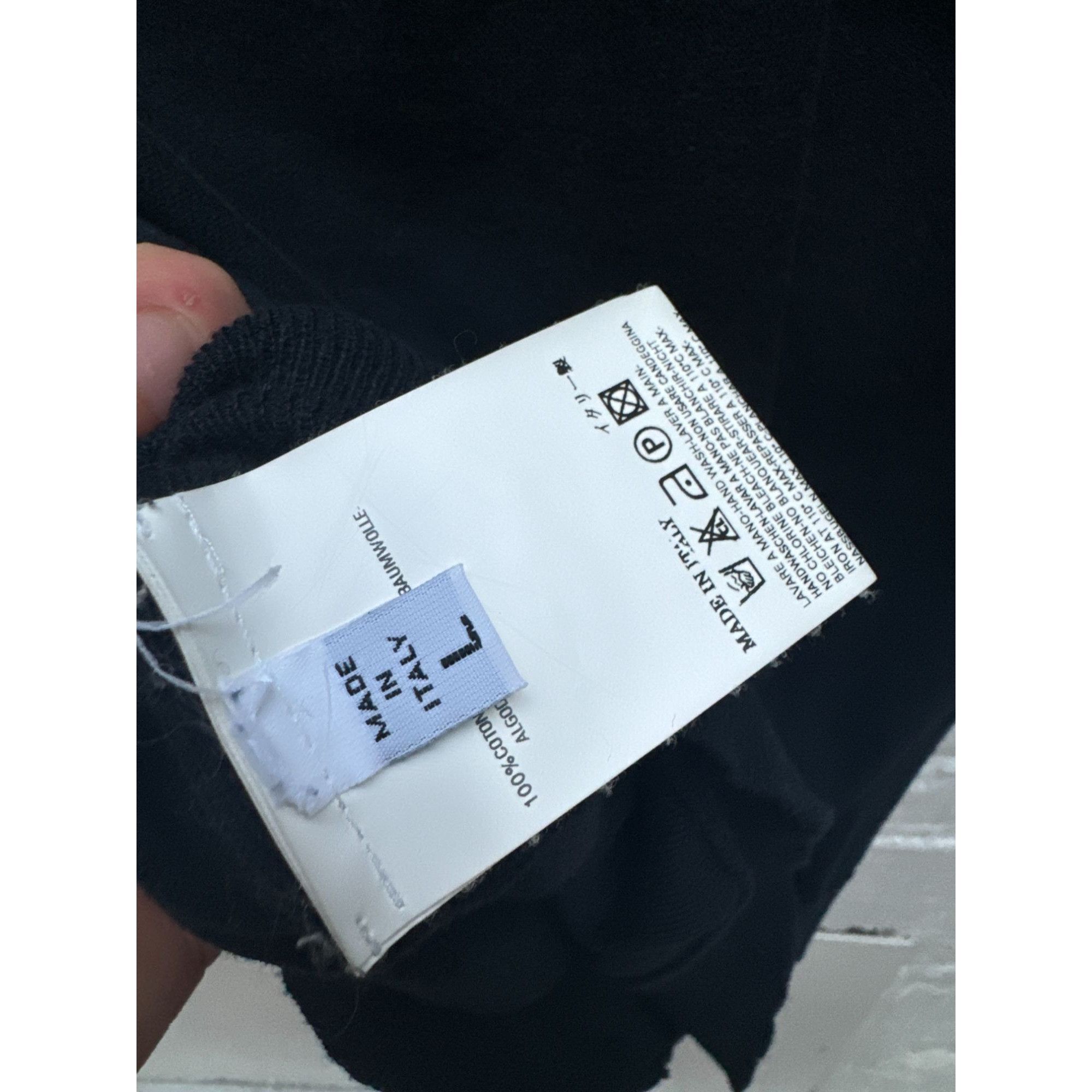 Maison Margiela SS 2006 Black Open Back Cardigan Size L / US 10 / IT 46 - 7 Thumbnail