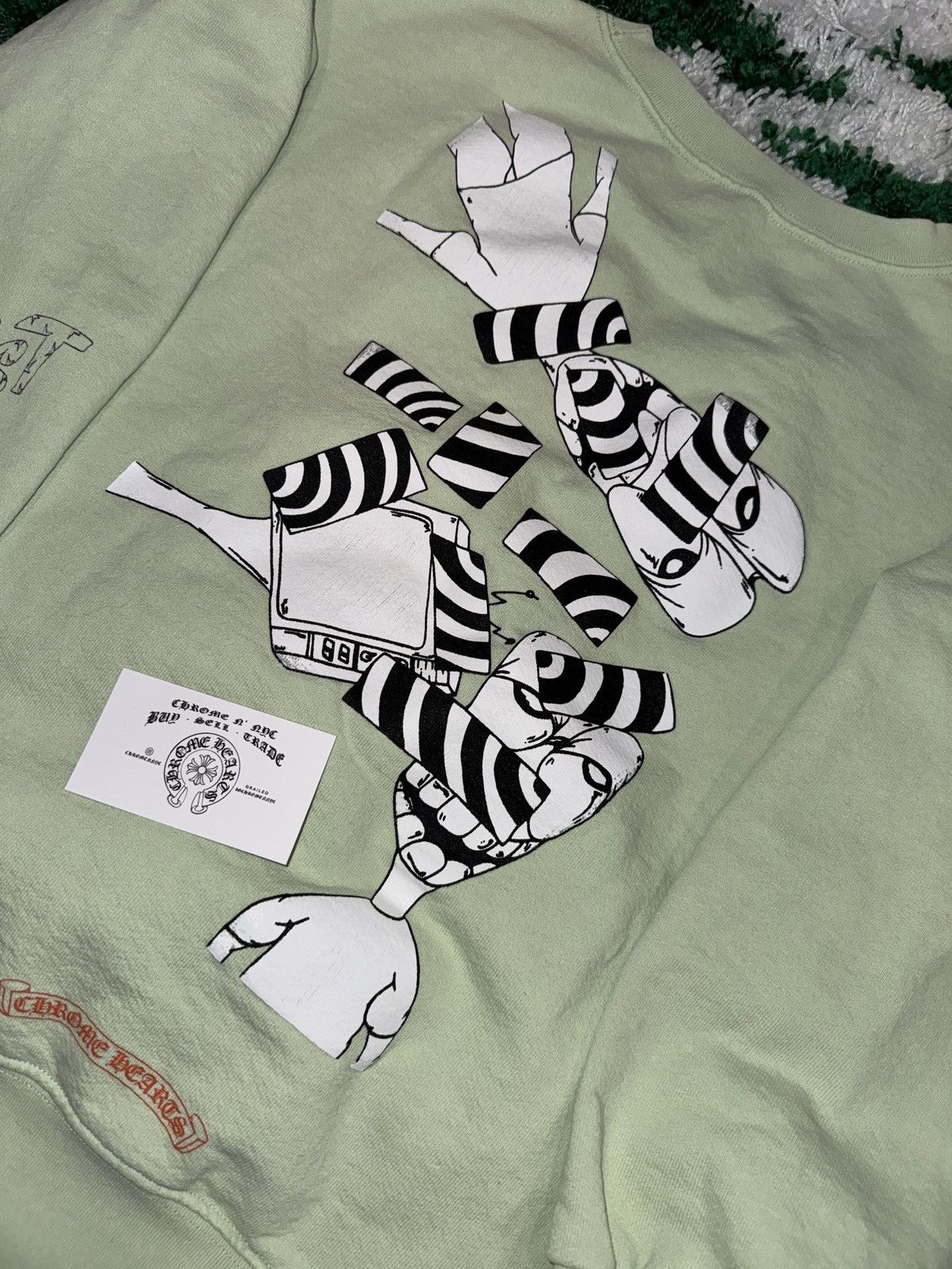 Chrome Hearts Chrome Hearts Matty Boy Lust Crewneck Size US M / EU 48-50 / 2 - 3 Thumbnail