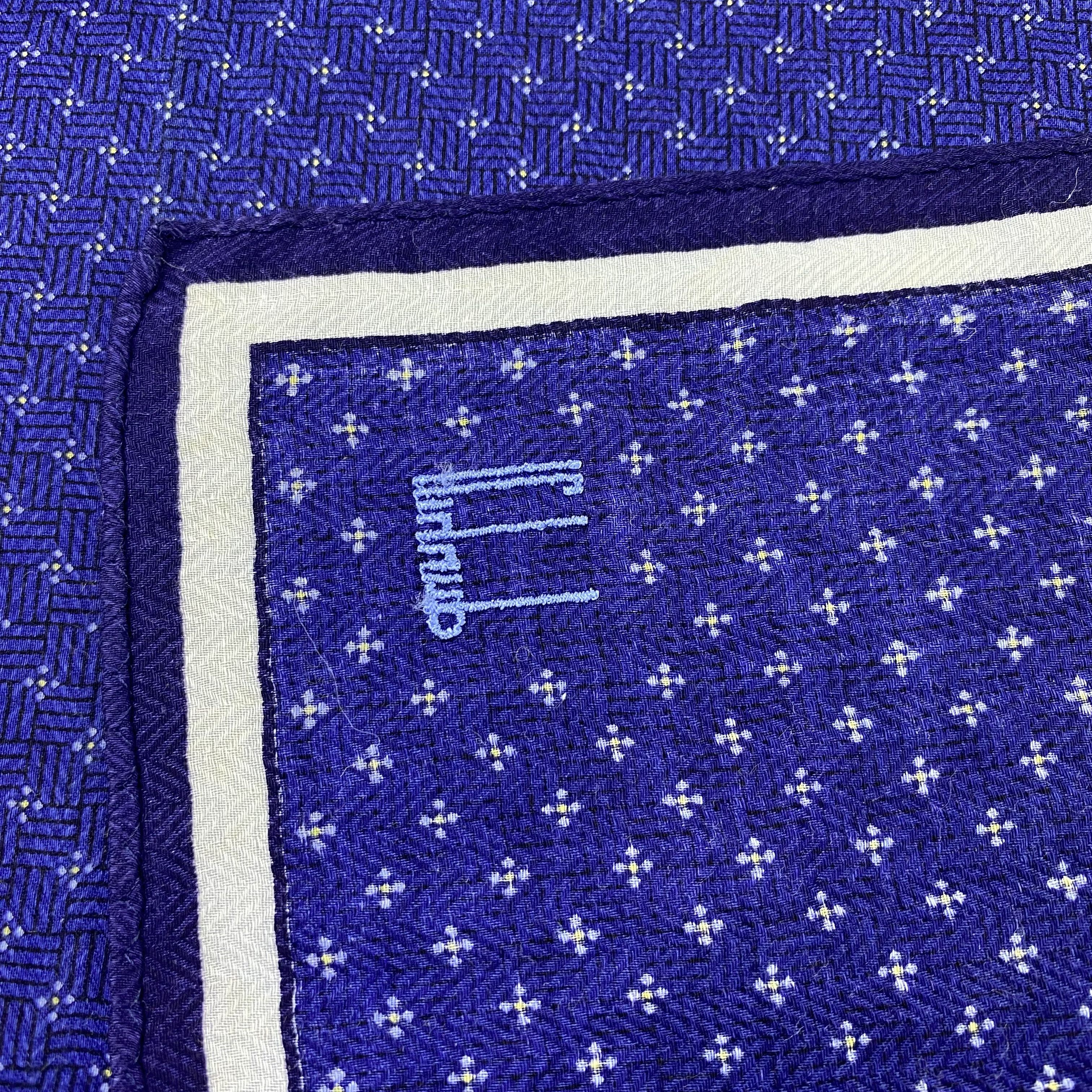 Alfred Dunhill Dunhill Handkerchief Neckerchief Bandana-B1571 Size ONE SIZE - 6 Thumbnail