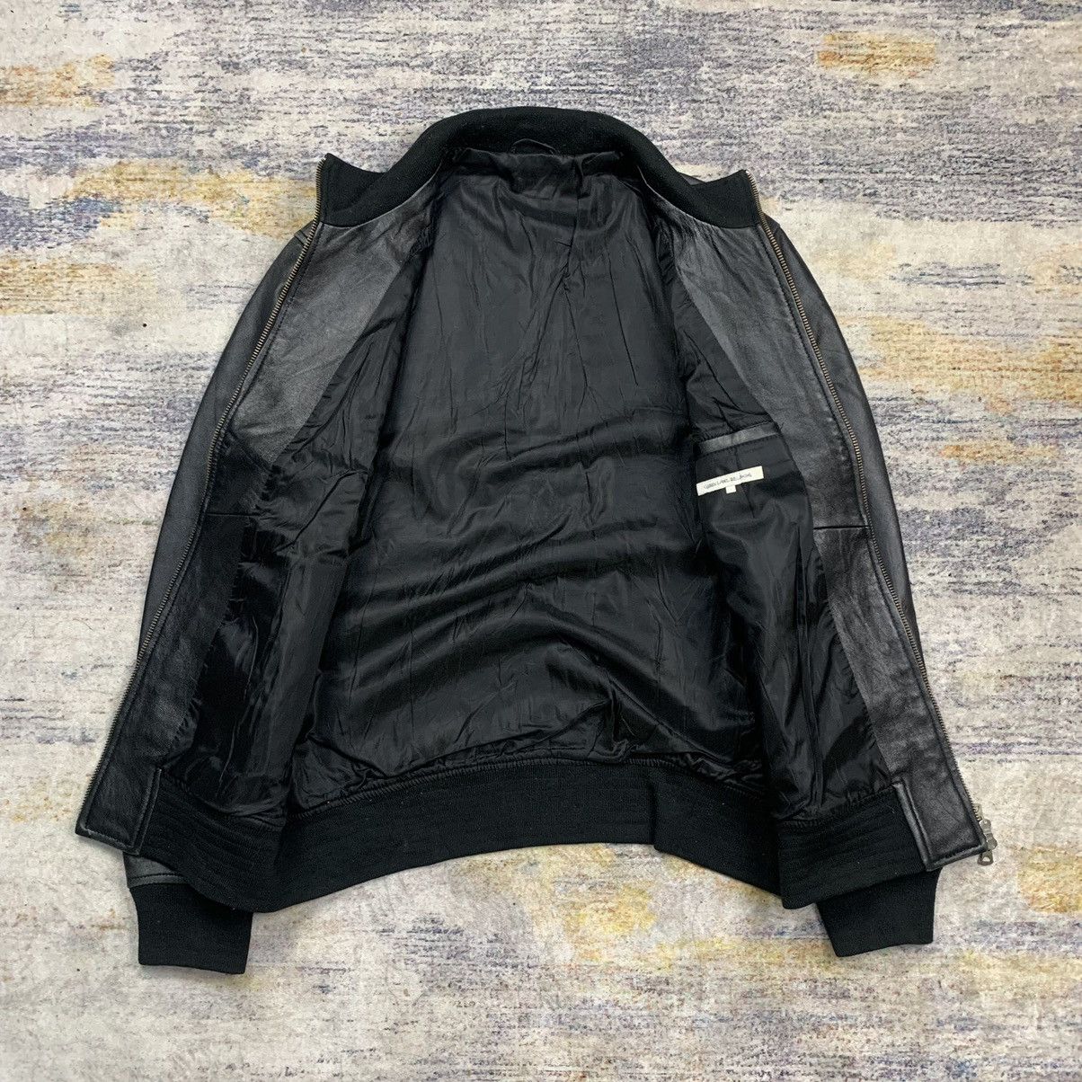 Hysteric Glamour Green label relaxing bomber leather jacket Size US M / EU 48-50 / 2 - 6 Thumbnail