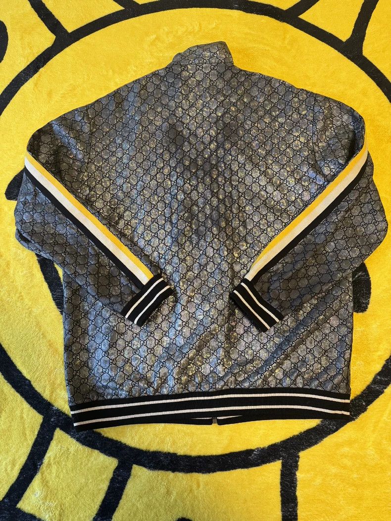 Gucci GucciSilver dazzling double G side striped zipper jacket 25 Size US XXS / EU 40 - 2 Thumbnail