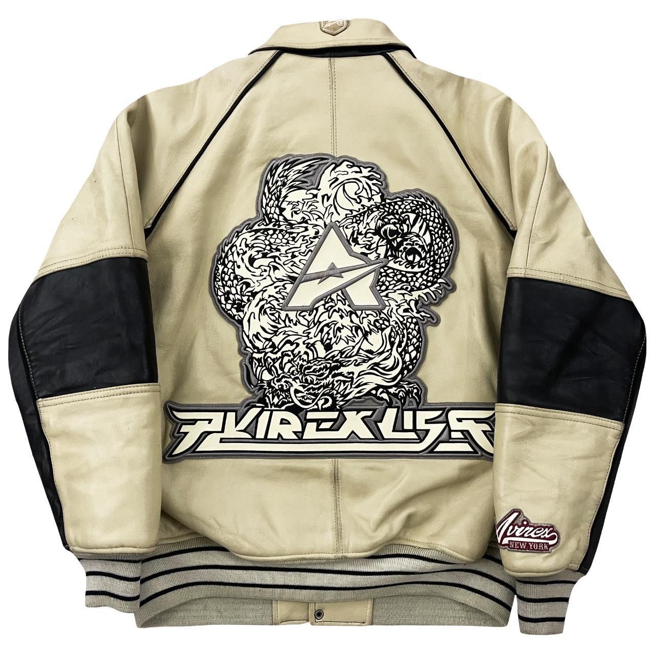 Avirex Avirex 90s Dragon Jacket Black and White Size US M / EU 48-50 / 2 - 1 Thumbnail