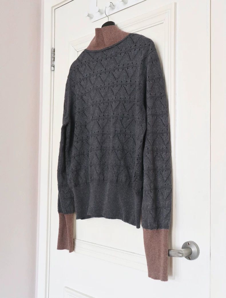 Kiko Kostadinov KIKO KOSTADINOV SS24 Show Model Dark Gray and Brown Plaid Size US S / EU 44-46 / 1 - 2 Thumbnail