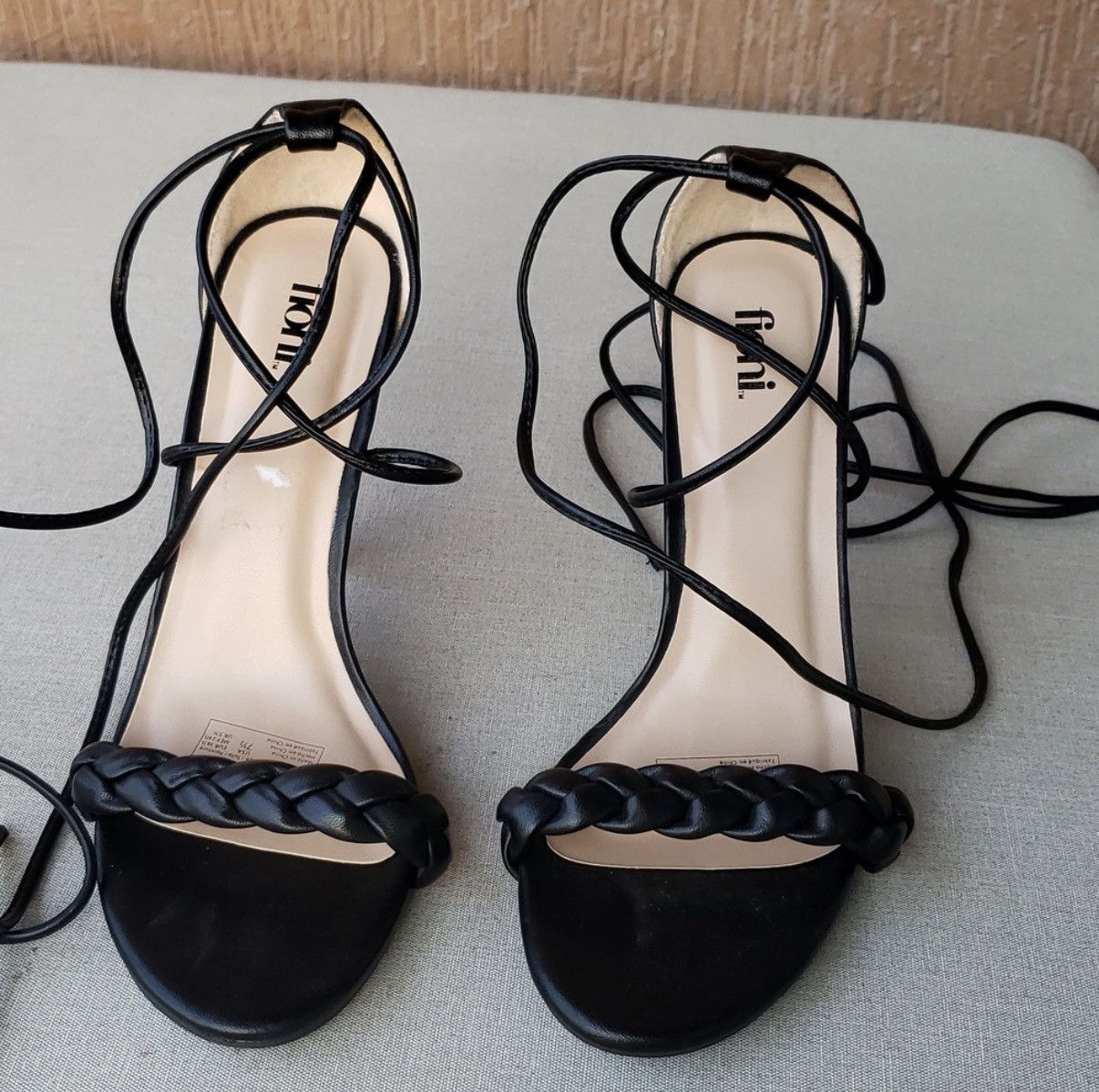 Other Fioni Laced Heels, Size 7.5 Size US 7.5 / IT 37.5 - 7 Thumbnail