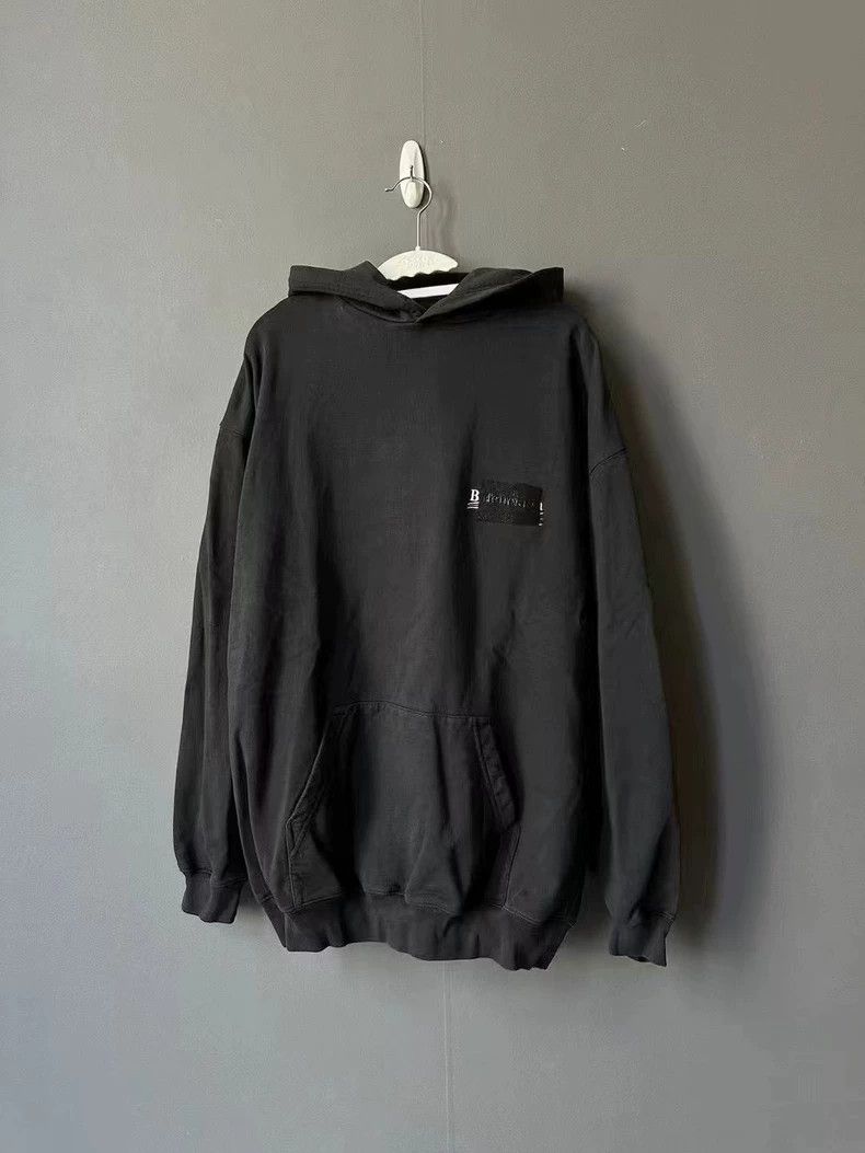 Balenciaga Balenciaga Black Tape Coke Hoodie - dmc Size US L / EU 52-54 / 3 - 1 Thumbnail