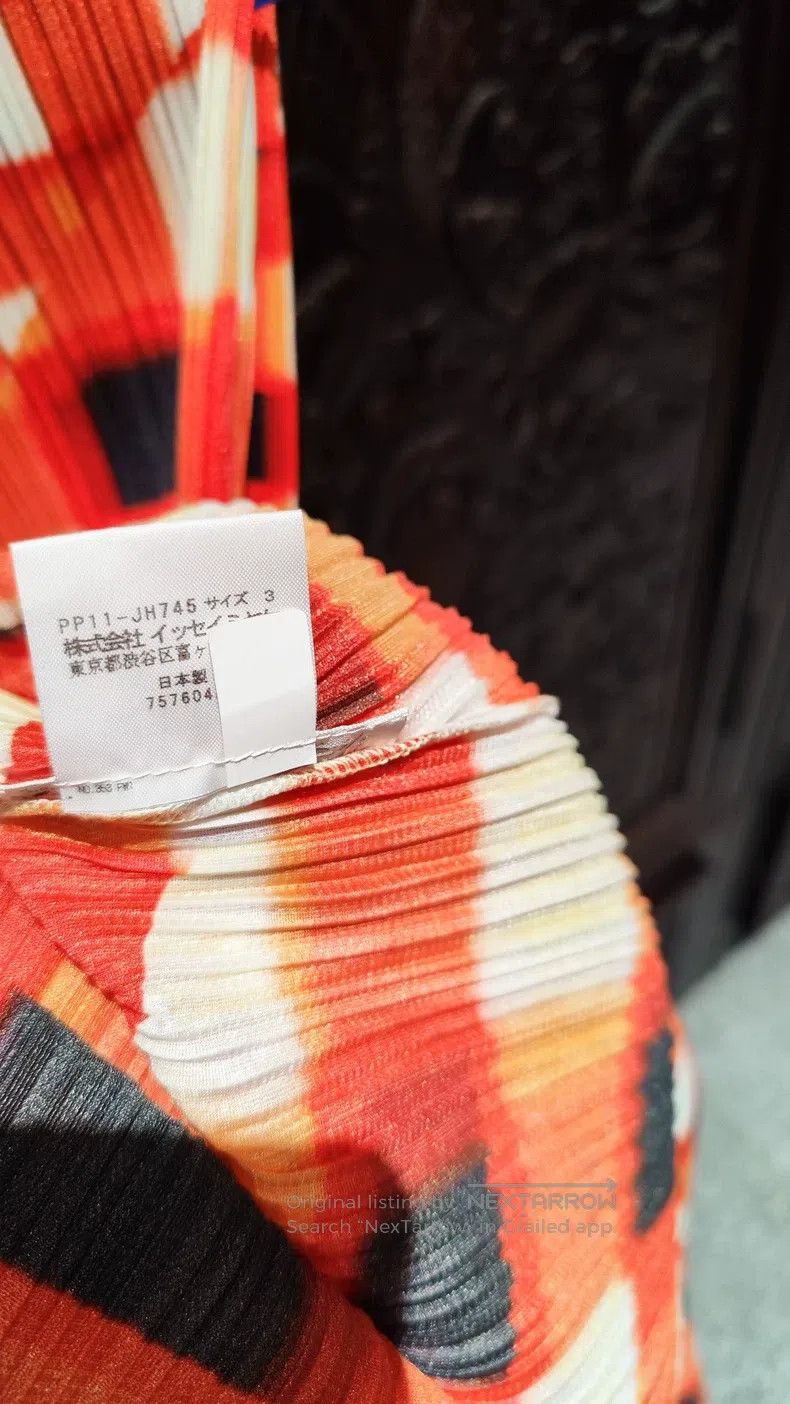 Issey Miyake Issey Miyake Red Watermelon Dress Size L / US 10 / IT 46 - 2 Thumbnail