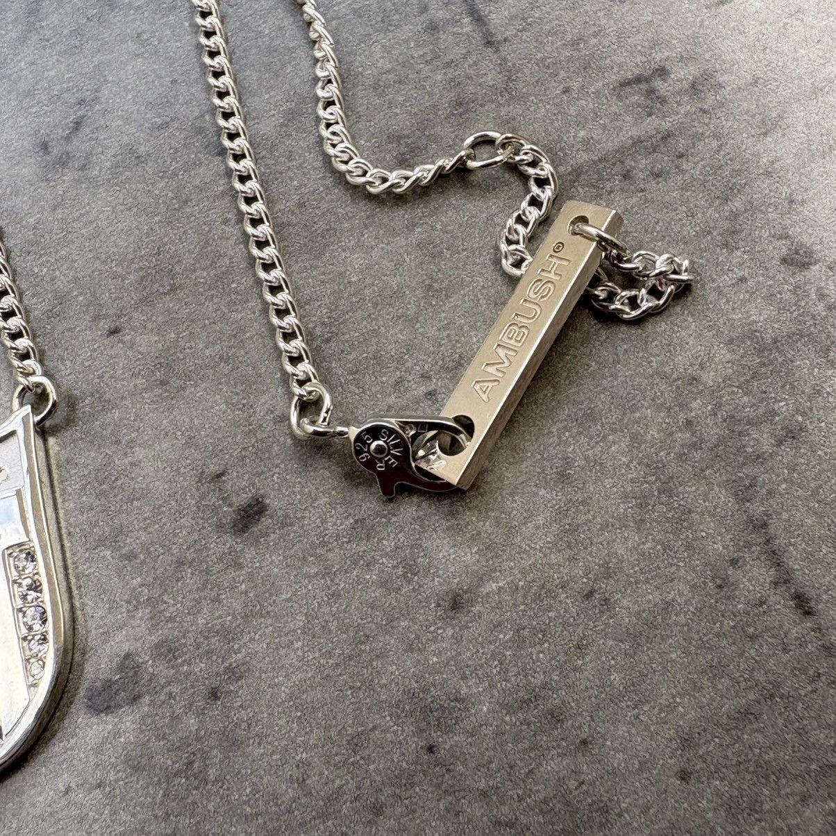 Ambush Design AMBUSH varsity shield pendant necklace made in japan Size ONE SIZE - 9 Thumbnail