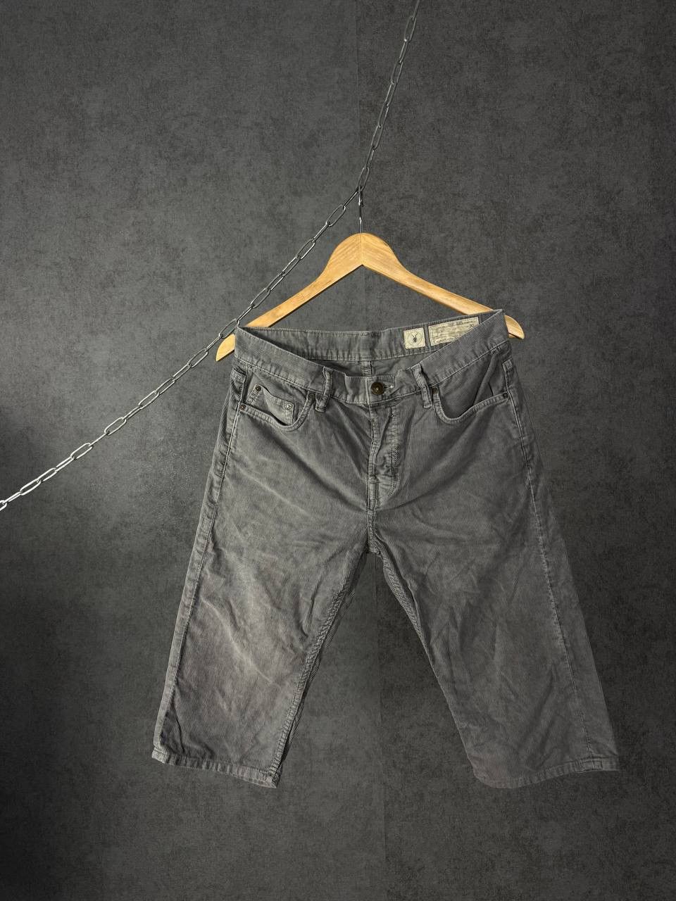 Allsaints Allsaints vintage designer velvet shorts Size US 30 / EU 46 - 1 Thumbnail