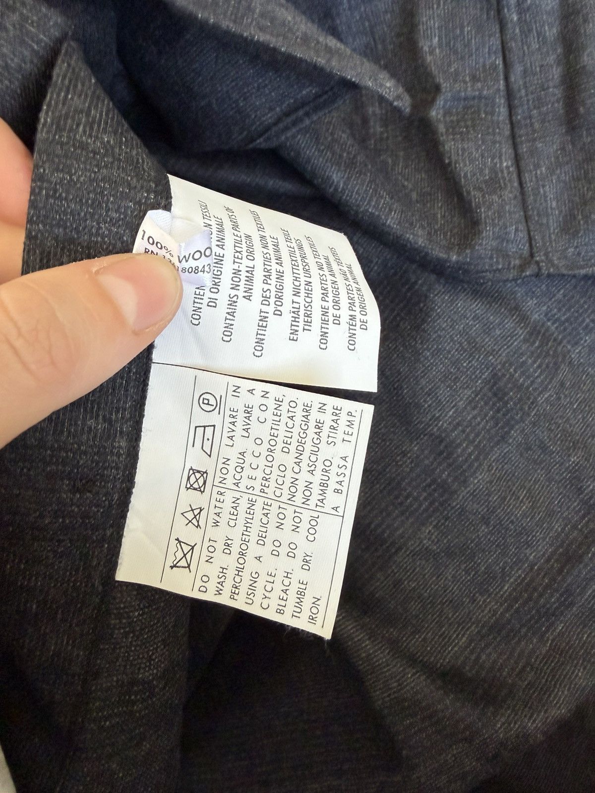 Salvatore Ferragamo Wool ferragamo button up shirt Size US M / EU 48-50 / 2 - 5 Thumbnail