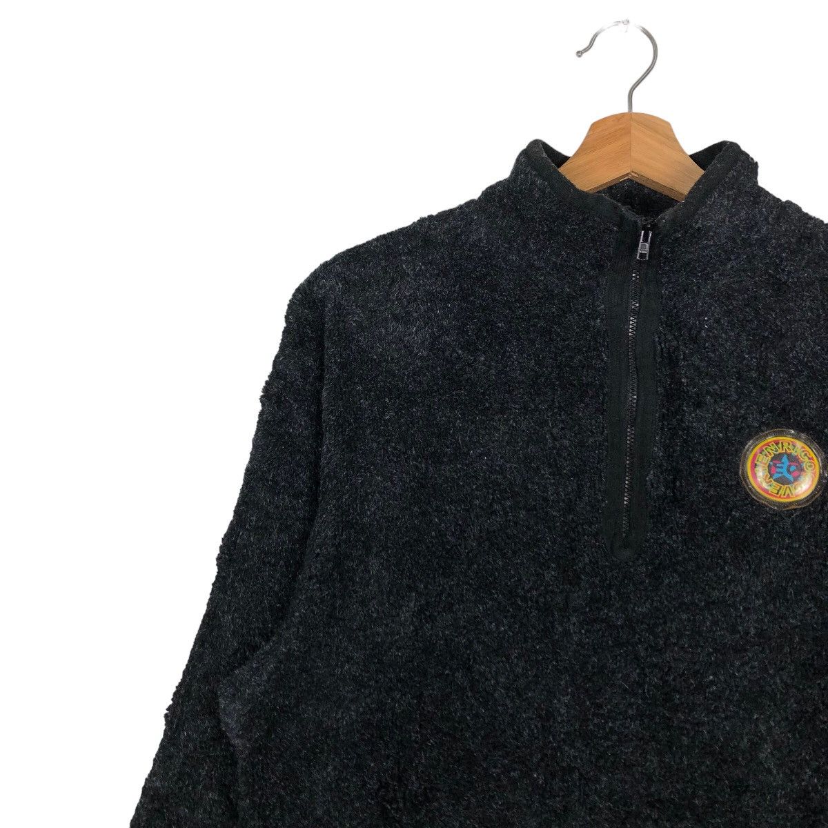 Japanese Brand 🔥Vintage Mohair Chore Jacket Enrico Coveri Size US M / EU 48-50 / 2 - 7 Thumbnail