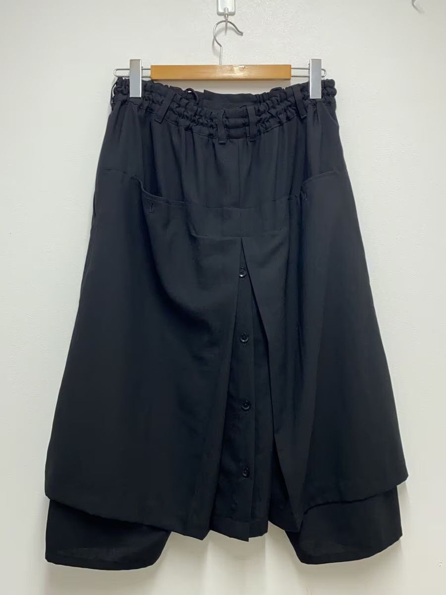 Yohji Yamamoto Yohji Yamamoto Ground Y WOOL POLYESTER GABARDINE WRAP PANTS  | Grailed