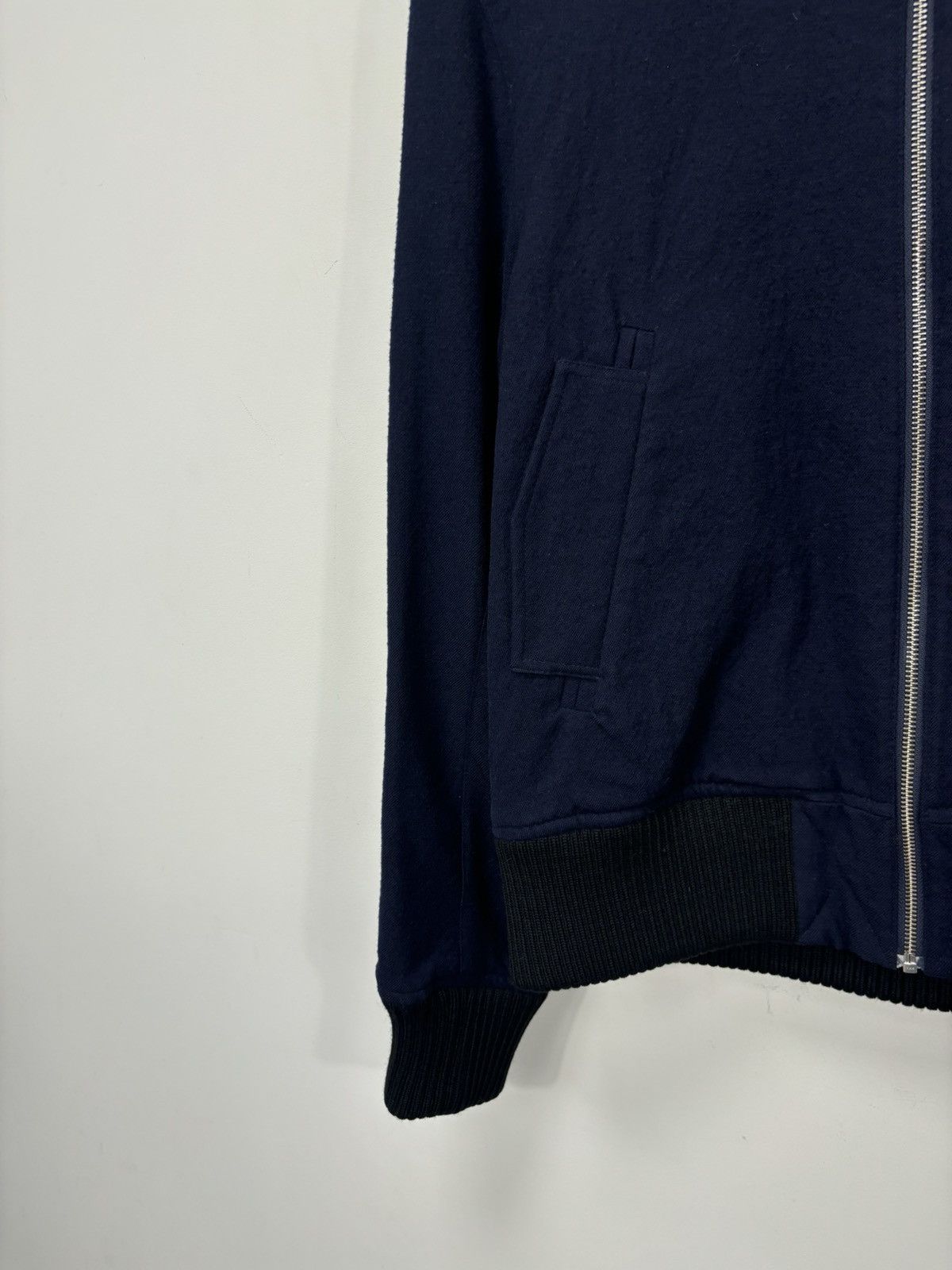 Acne Studios Acne Studios AW07 Vintage Men’s Navy Blue Wool Bomber Jacket Size US M / EU 48-50 / 2 - 7 Thumbnail