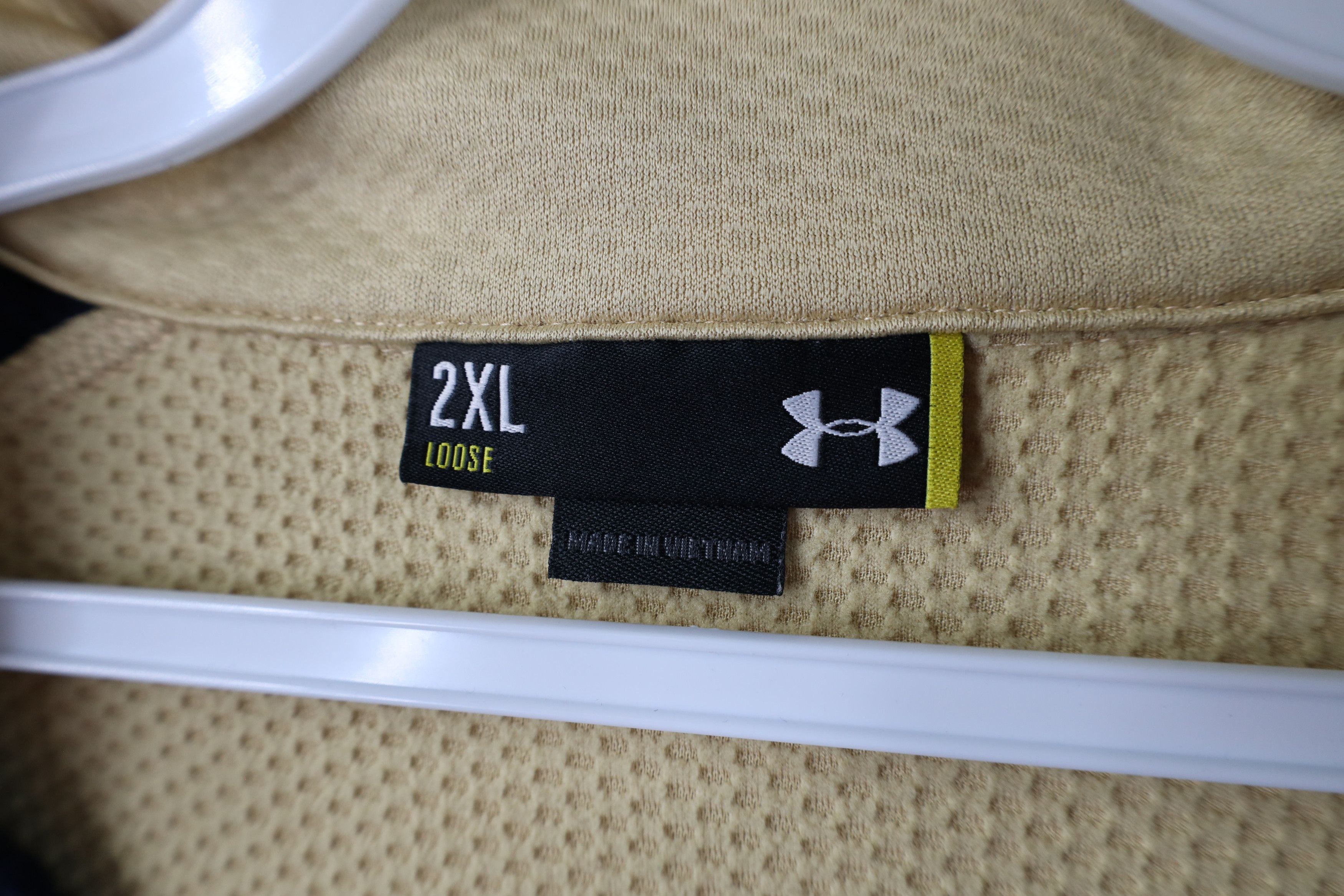 Under Armour × Vintage Under Armour Dame University Half Zip Pullover Top Jacket Size US XXL / EU 58 / 5 - 8 Thumbnail