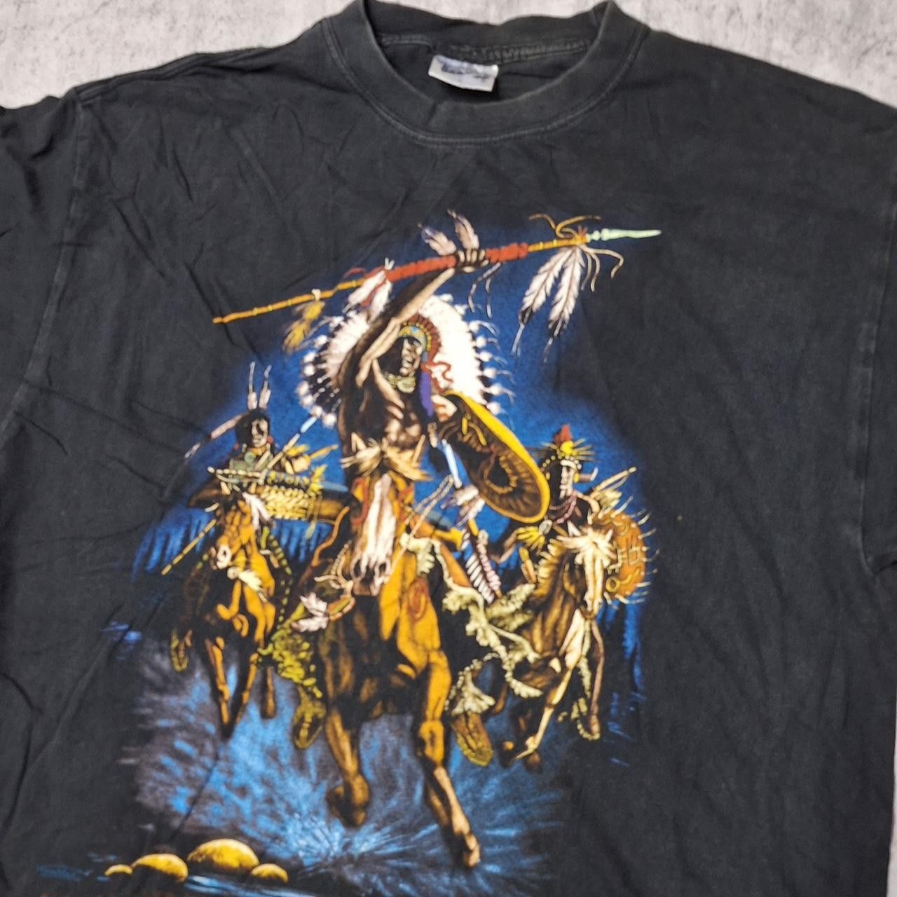 Other Native American Chief tee, black and multi-coloured Size US L / EU 52-54 / 3 - 2 Thumbnail