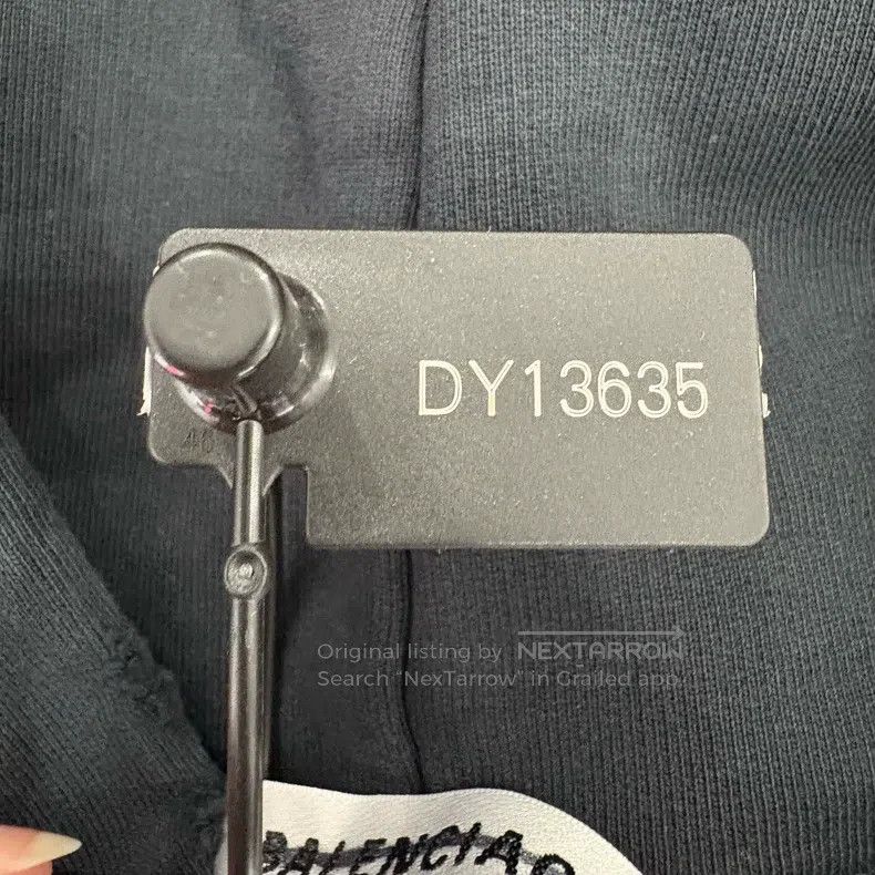 Balenciaga Balenciaga Wave Coke Letter Embroidery Destroyed Hoodie Size US XS / EU 42 / 0 - 8 Thumbnail