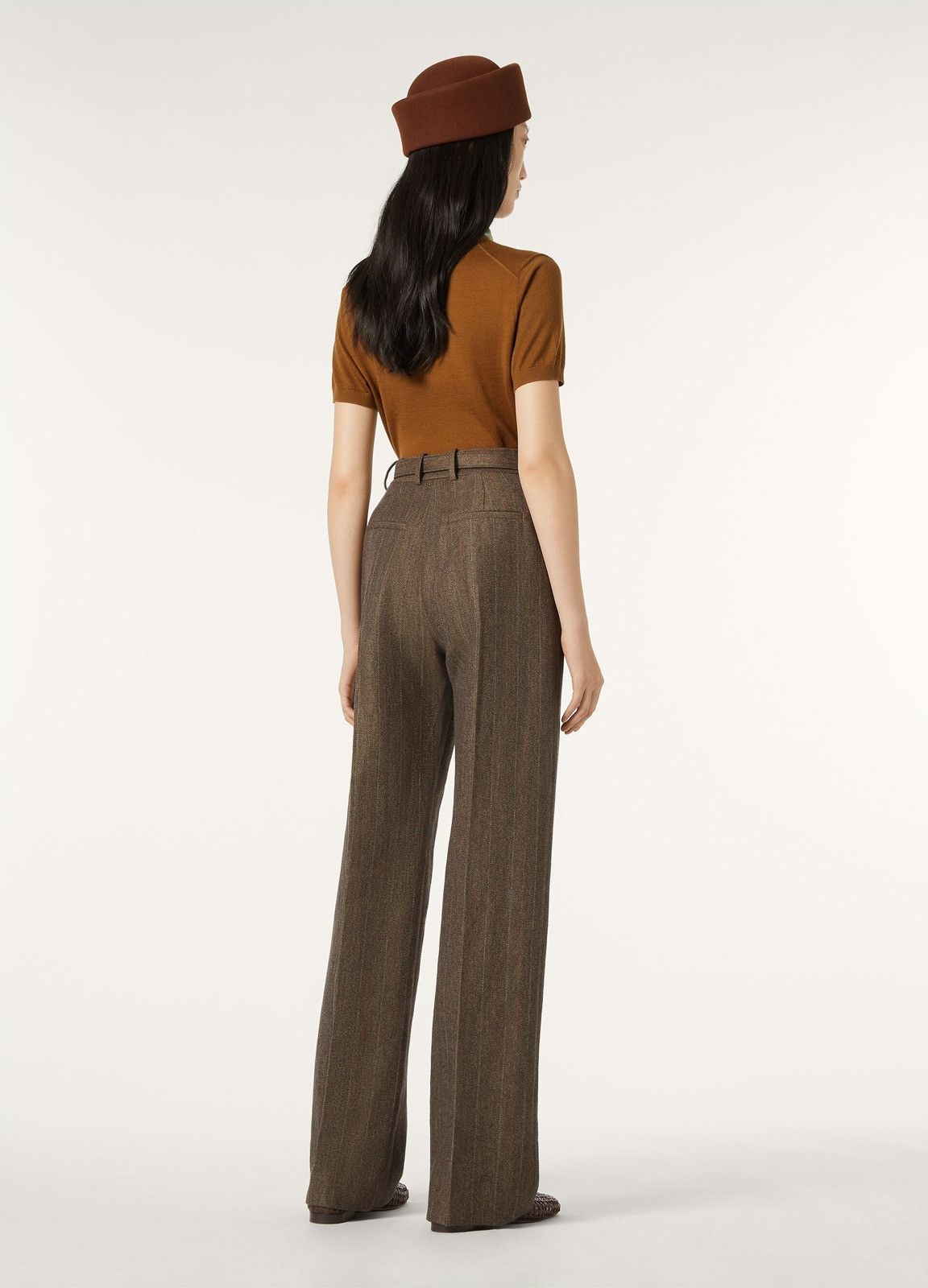 Loro Piana o1srvl11e0526 FAP3736 Edward Pant in Brown Size 26" / US 2 / IT 38 - 6 Thumbnail