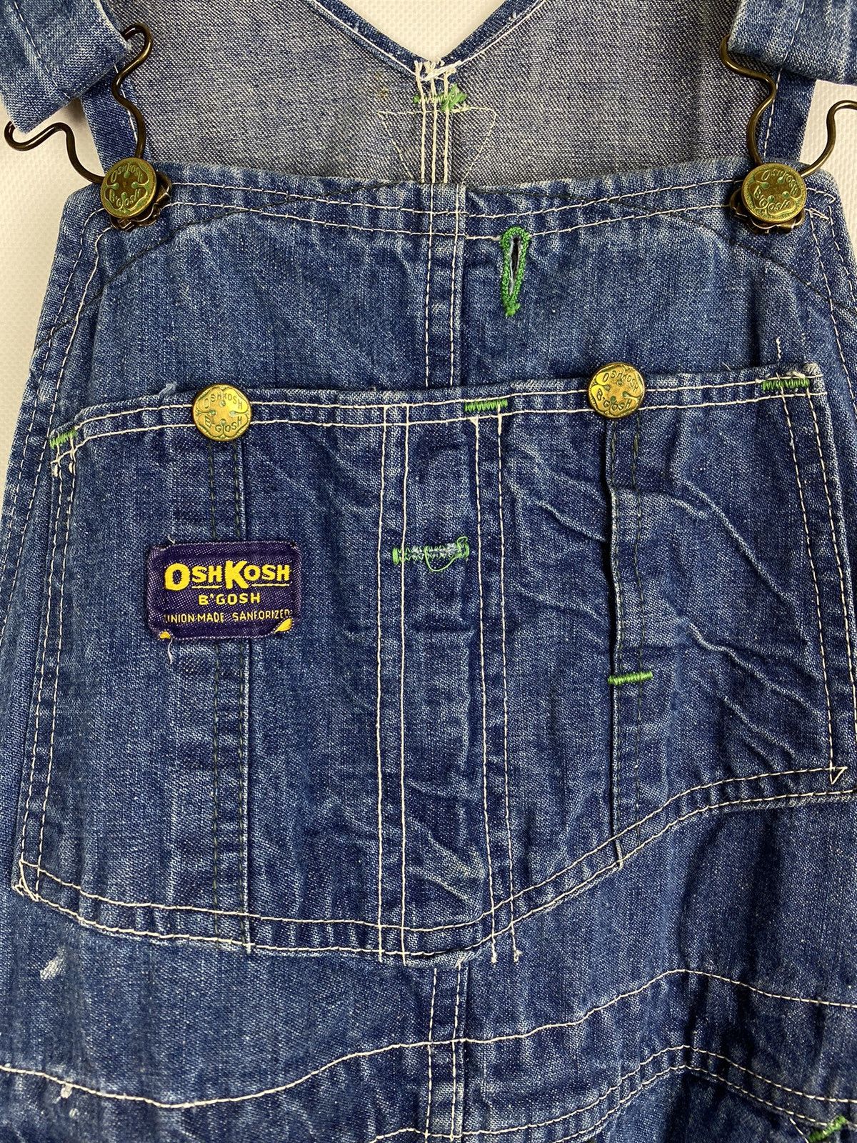 Oshkosh × Vintage OshKosh B’gosh Vintage men’s workwear denim bib overall Size US 32 / EU 48 - 5 Thumbnail