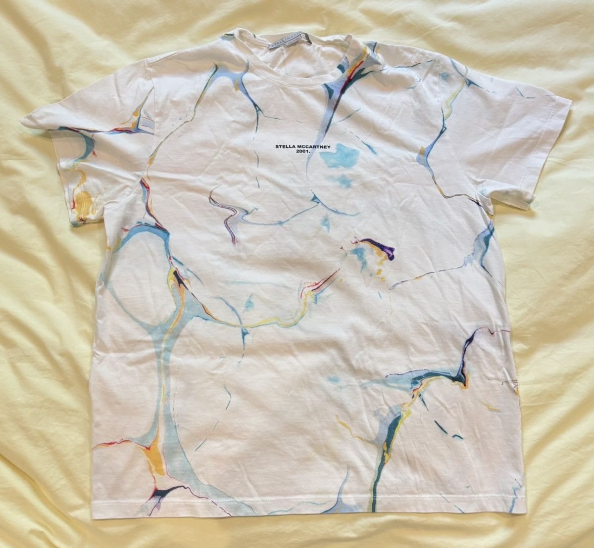 Stella McCartney Stella Mccartney Tie Dye Graphic T Shirt Size XS / US 0-2 / IT 36-38 - 7 Thumbnail