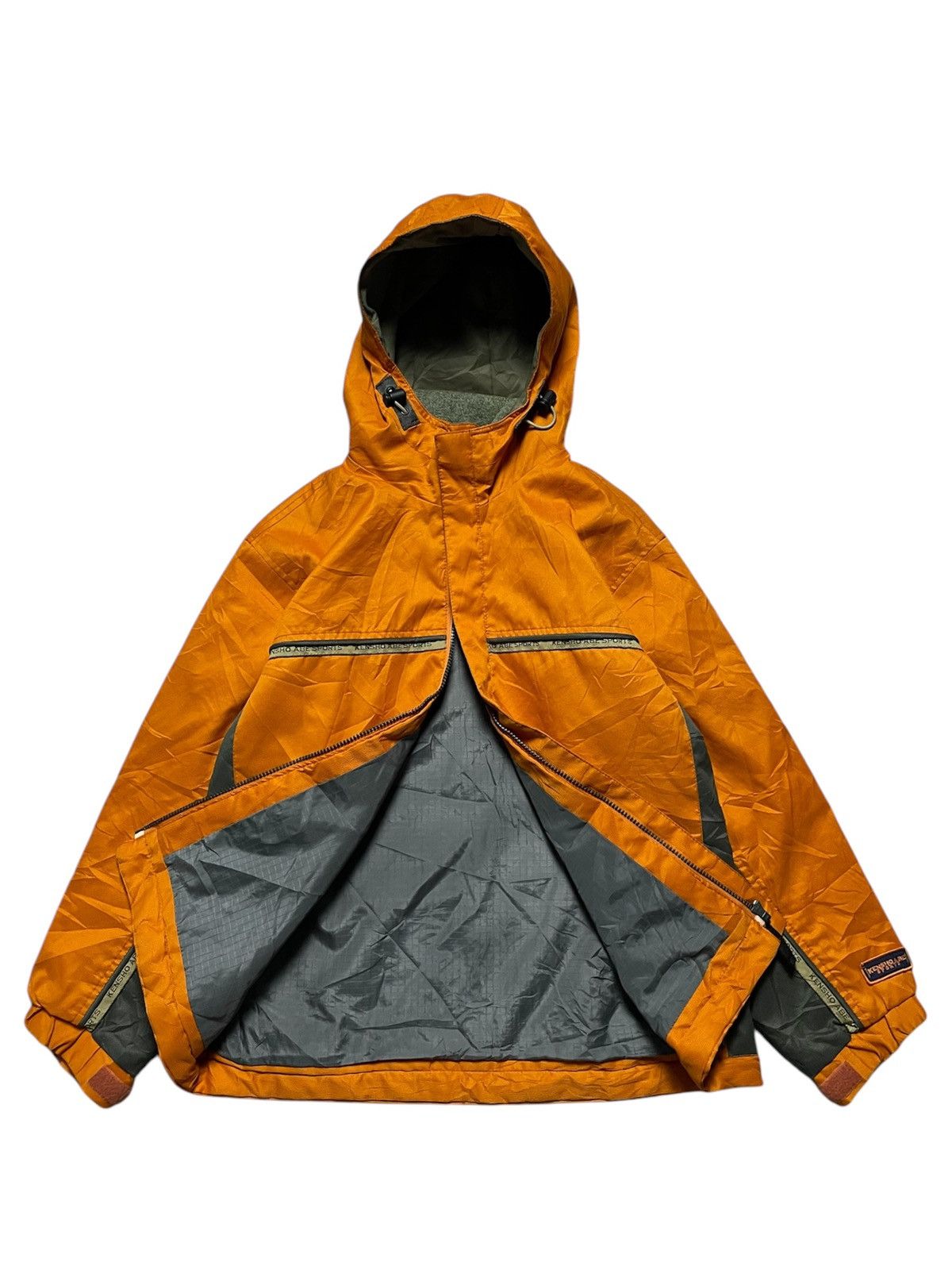 Japanese Brand × TechnoMarine × Yohji Yamamoto 2000’s Kensho Abe Sports Enfant Technical Anorak Jacket Size US M / EU 48-50 / 2 - 4 Thumbnail
