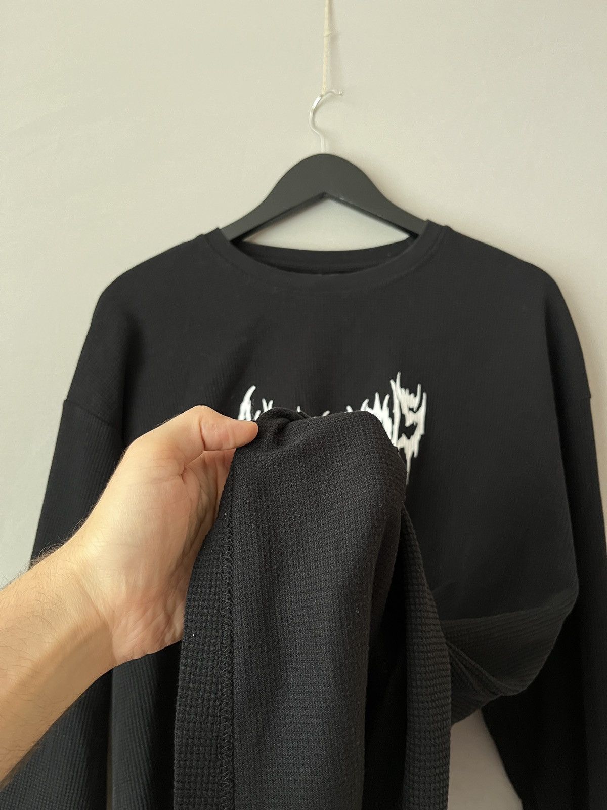 Other Auspicious blvrd Arachnid Spider Print Waffle Long Sleeve Size US XXL / EU 58 / 5 - 6 Thumbnail