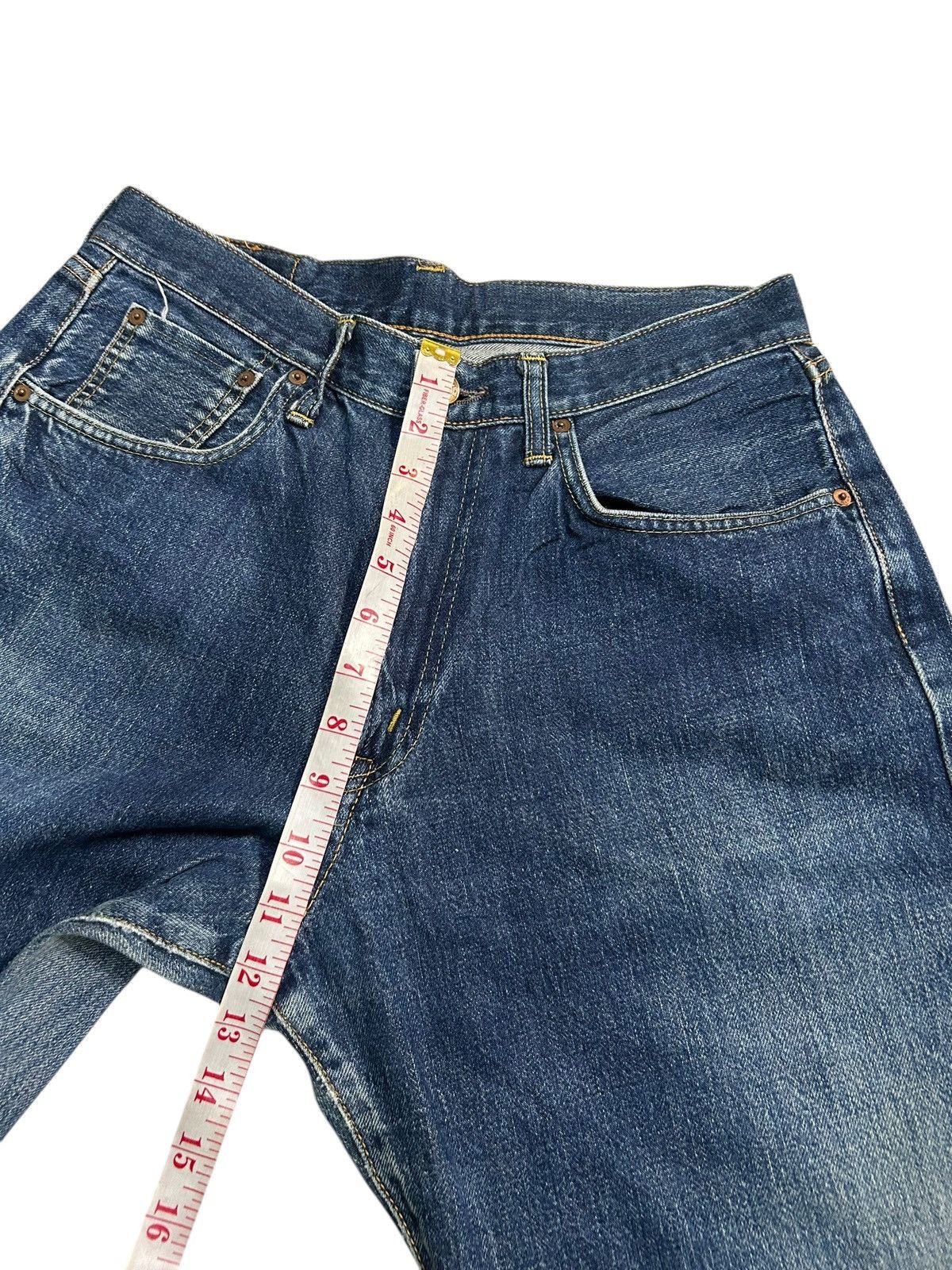 Japanese Brand × Kapital × Vintage Edwin Selvedge Baggy Japanese vtg Denim Jeans Size US 30 / EU 46 - 14 Thumbnail