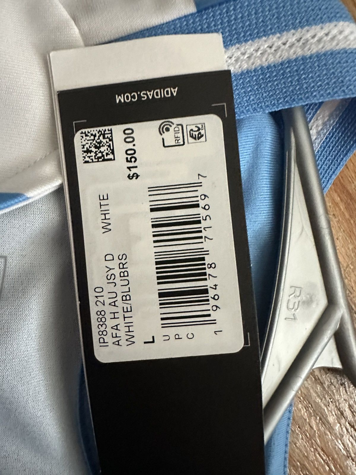 Adidas Argentina world cup champions jersey Size US L / EU 52-54 / 3 - 7 Thumbnail