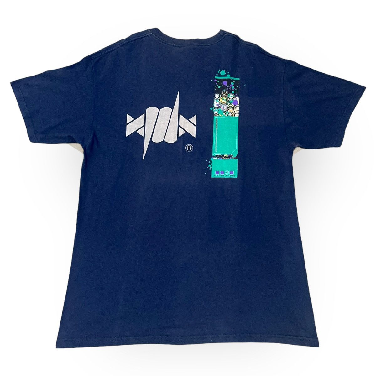 image of Futura x Subware Vintage Subware Faded Shirt in Blue, Men's (Size Large)