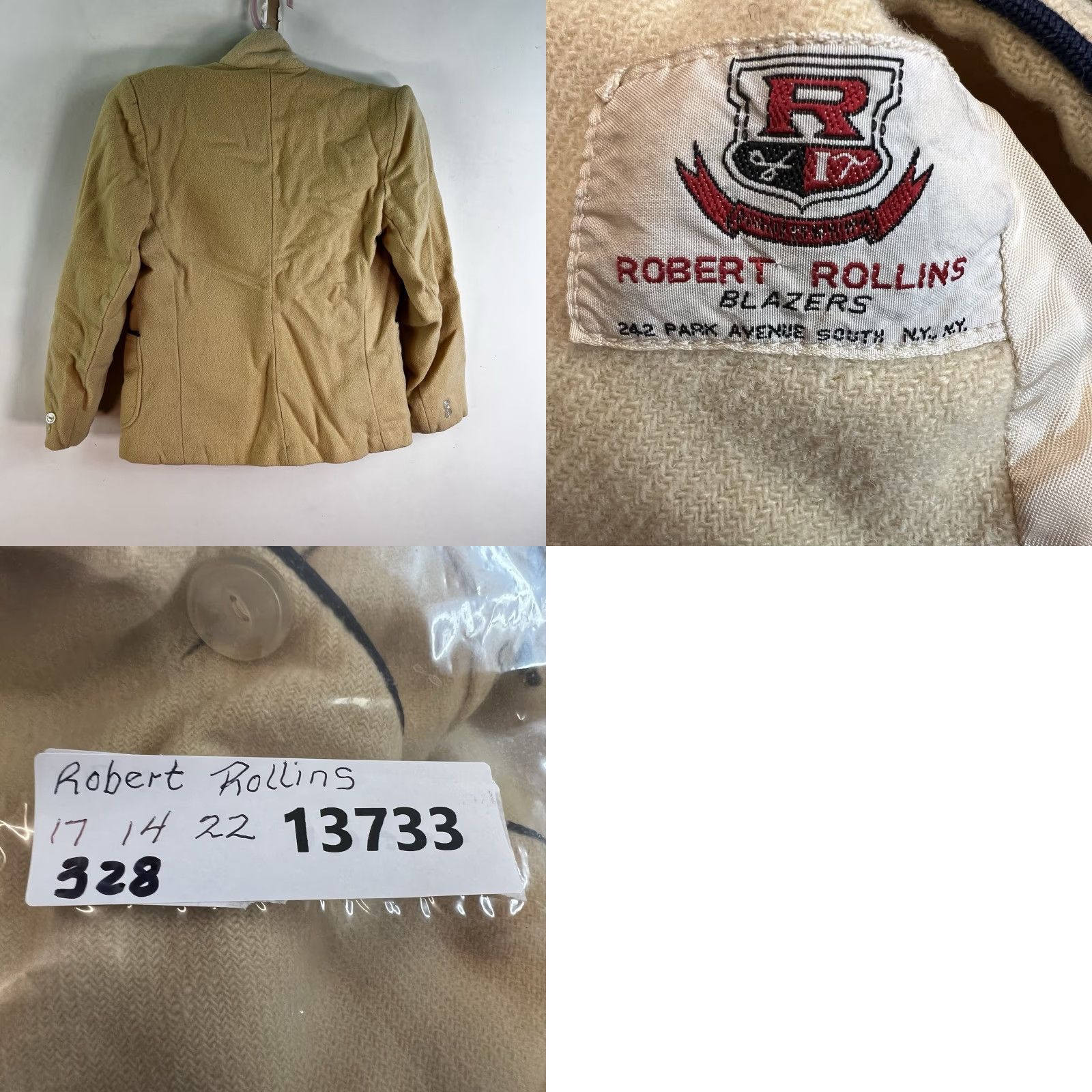Vintage VINTAGE Centenary College For Women NJ 1971 Wool Blazer S Gold Classic Business Travel Womens Size S / US 4 / IT 40 - 8 Thumbnail