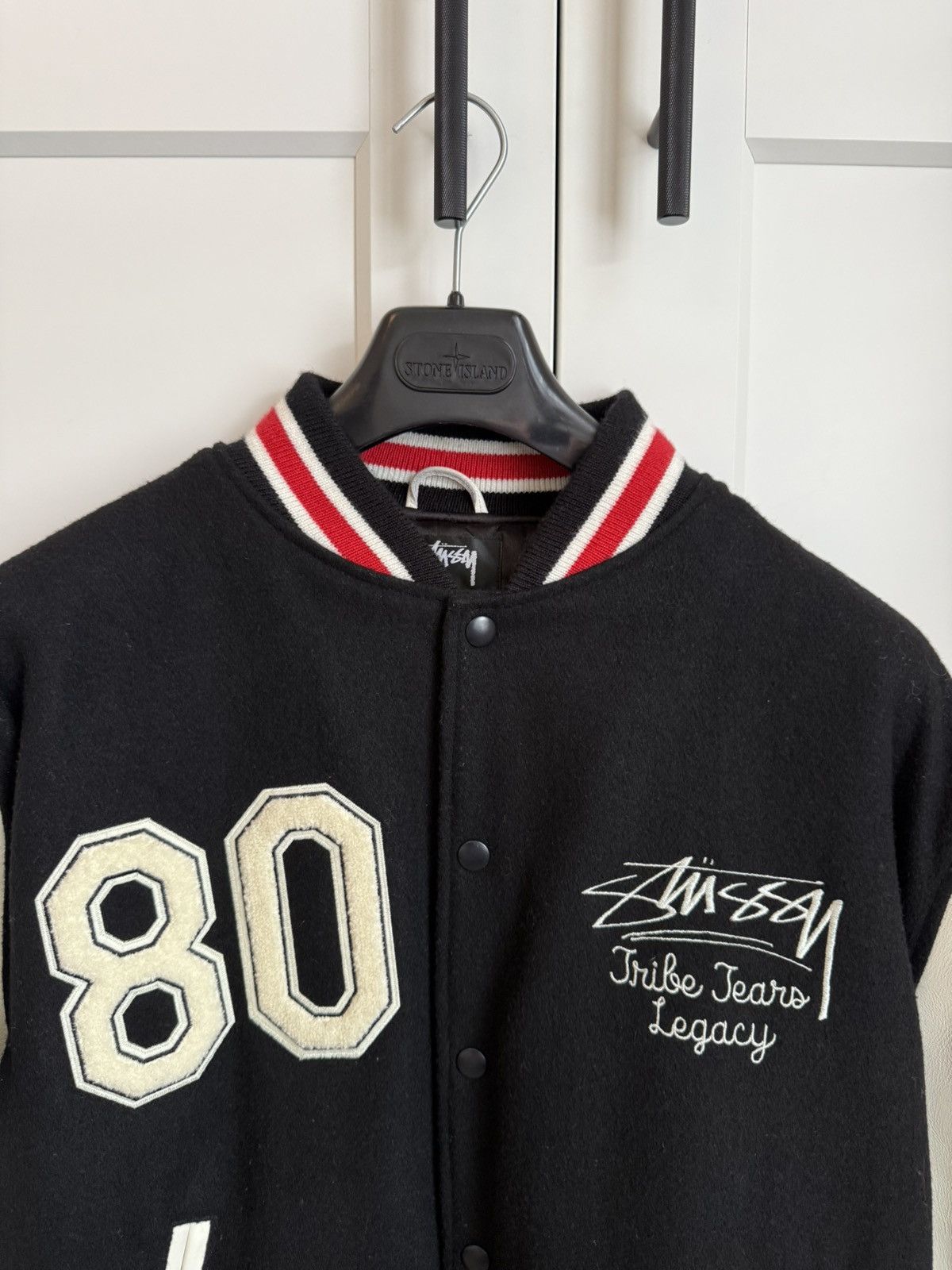 DENIM TEARS × Our Legacy × Stussy Stussy X Our Legacy X Denim Tears Varsity Large Size US L / EU 52-54 / 3 - 8 Thumbnail
