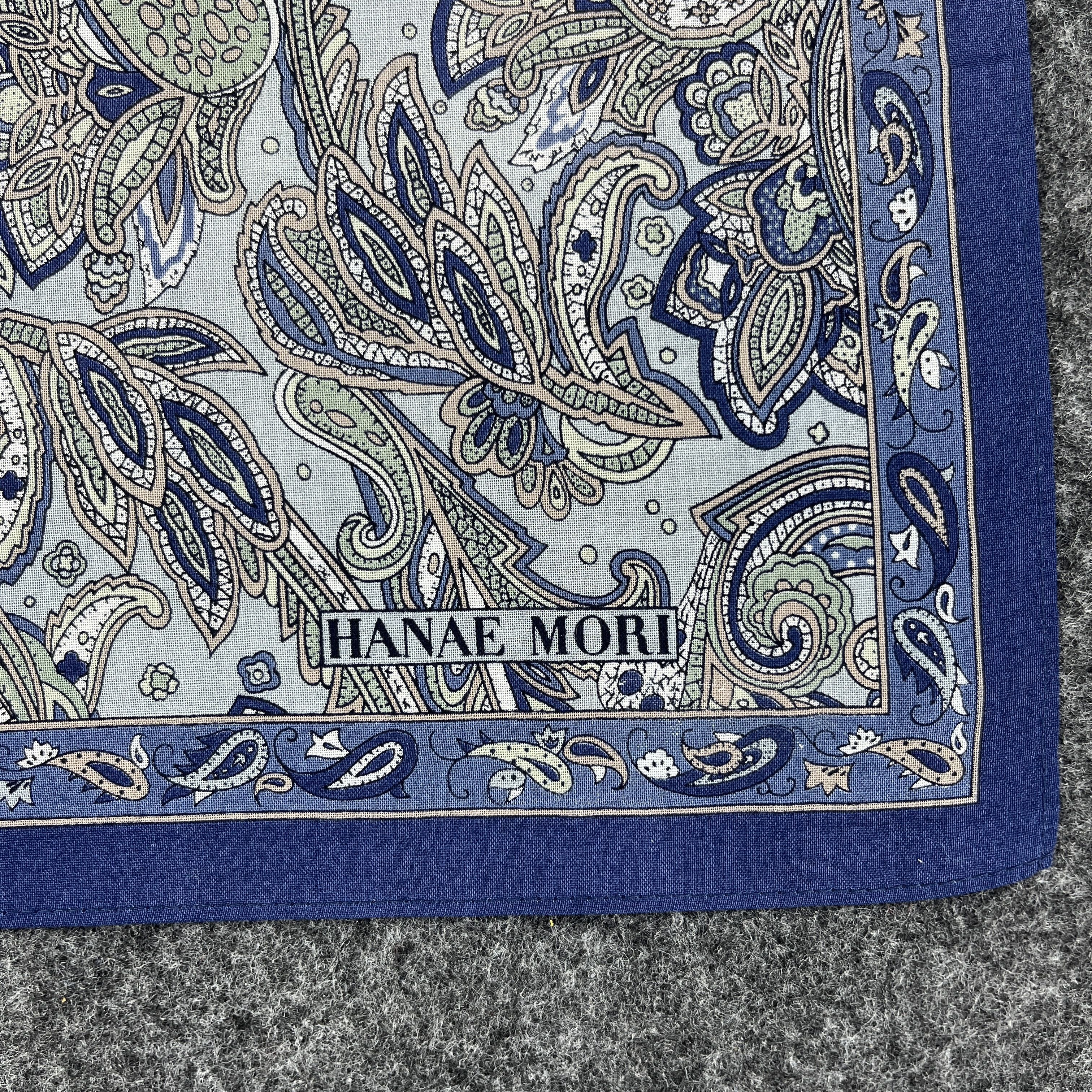 Hanae Mori × Japanese Brand Hanae Mori Paisley Handkerchief / Bandana / Neckerchief B212 Size ONE SIZE - 2 Thumbnail