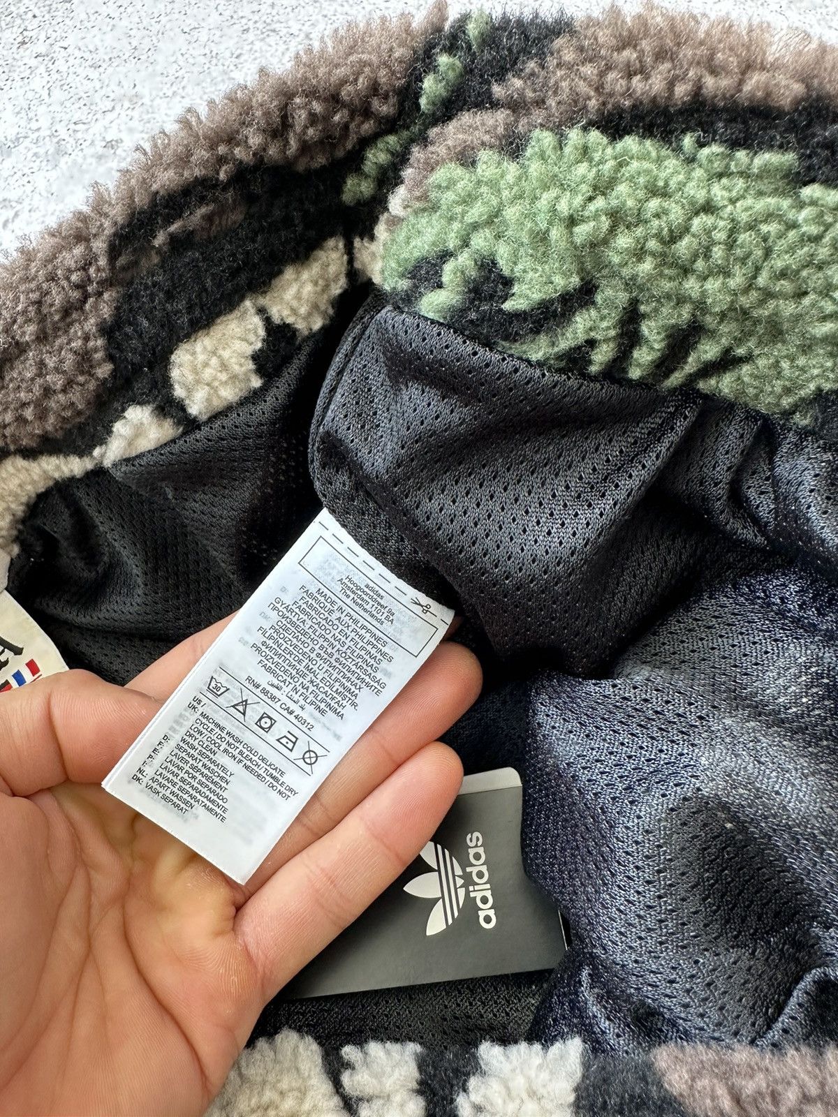 Adidas Fucking Awesome FA Adidas Sherpa Fleece Pants Eye Camo Men M Size US 32 / EU 48 - 10 Thumbnail