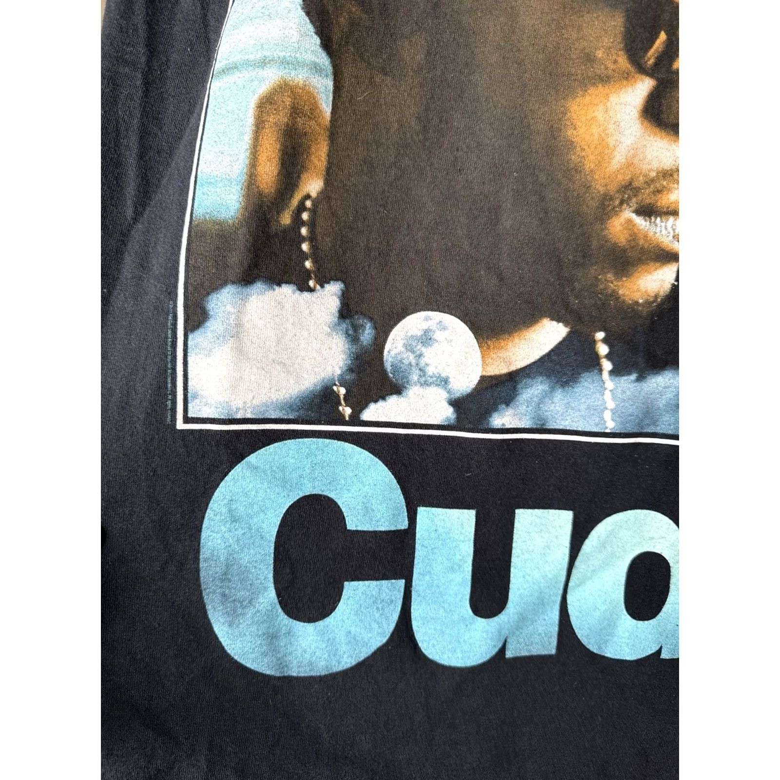 Hanes VINTAGE Kid Cudi Man On The Moon Shirt 2011 Rap Hip Hop Black Size L Size US L / EU 52-54 / 3 - 4 Thumbnail