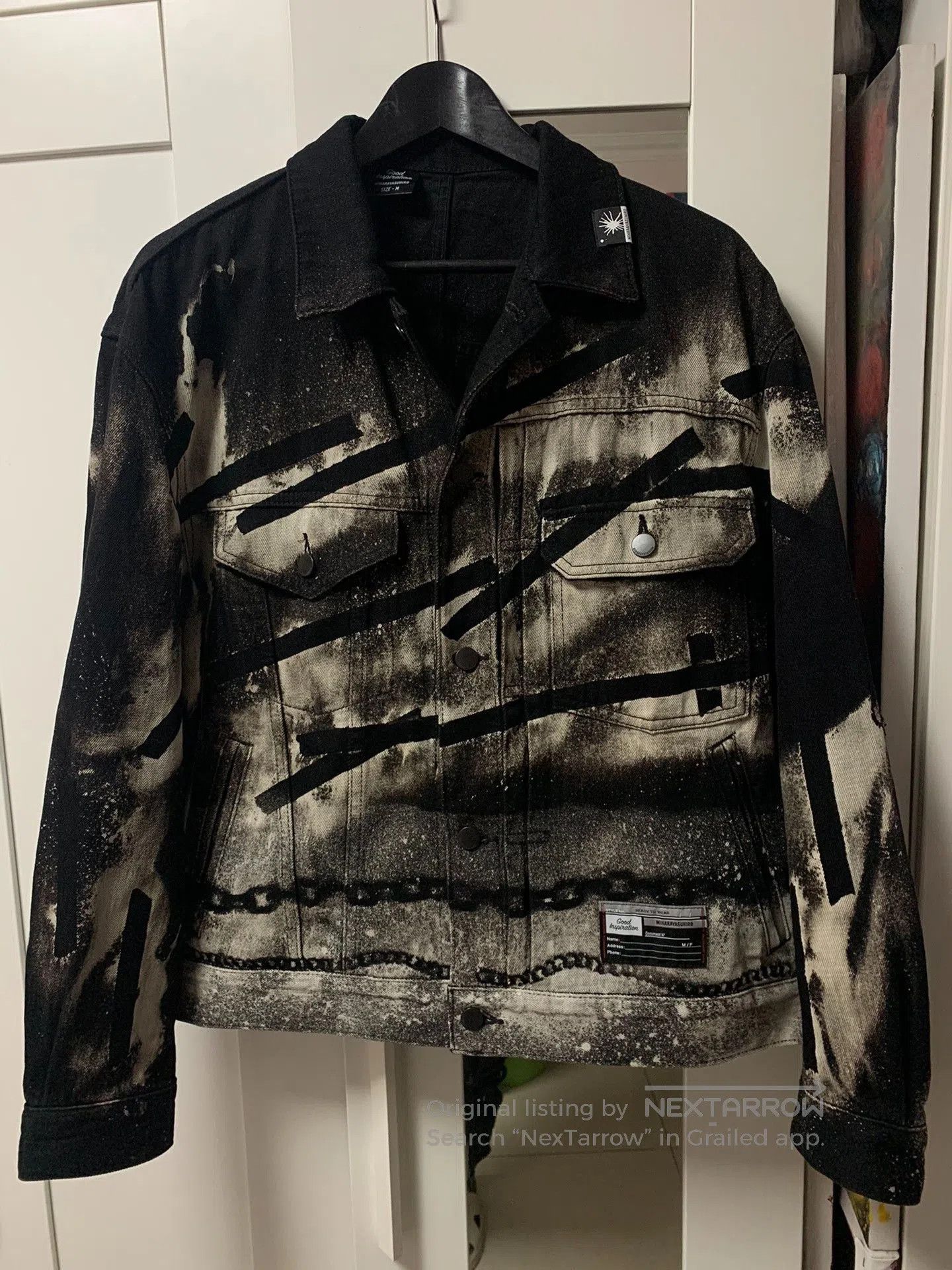 Maison MIHARA YASUHIRO CGJoey Miharayasuhiro Black Denim Jacket. Size US M / EU 48-50 / 2 - 1 Thumbnail