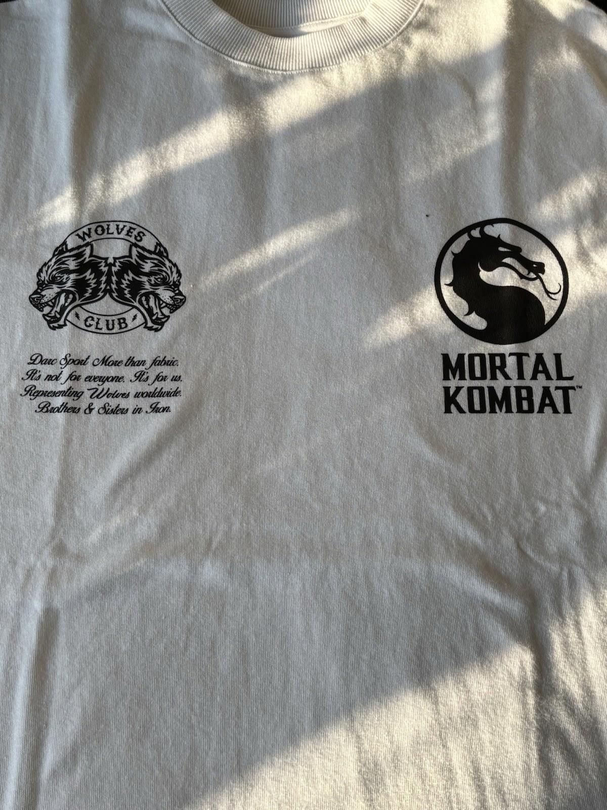 Darc Sport Darc Sport Mortal Kombat Collab Net White Tee Size US M / EU 48-50 / 2 - 6 Thumbnail